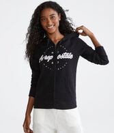 Aeropostale NY87 Full-Zip Hoodie