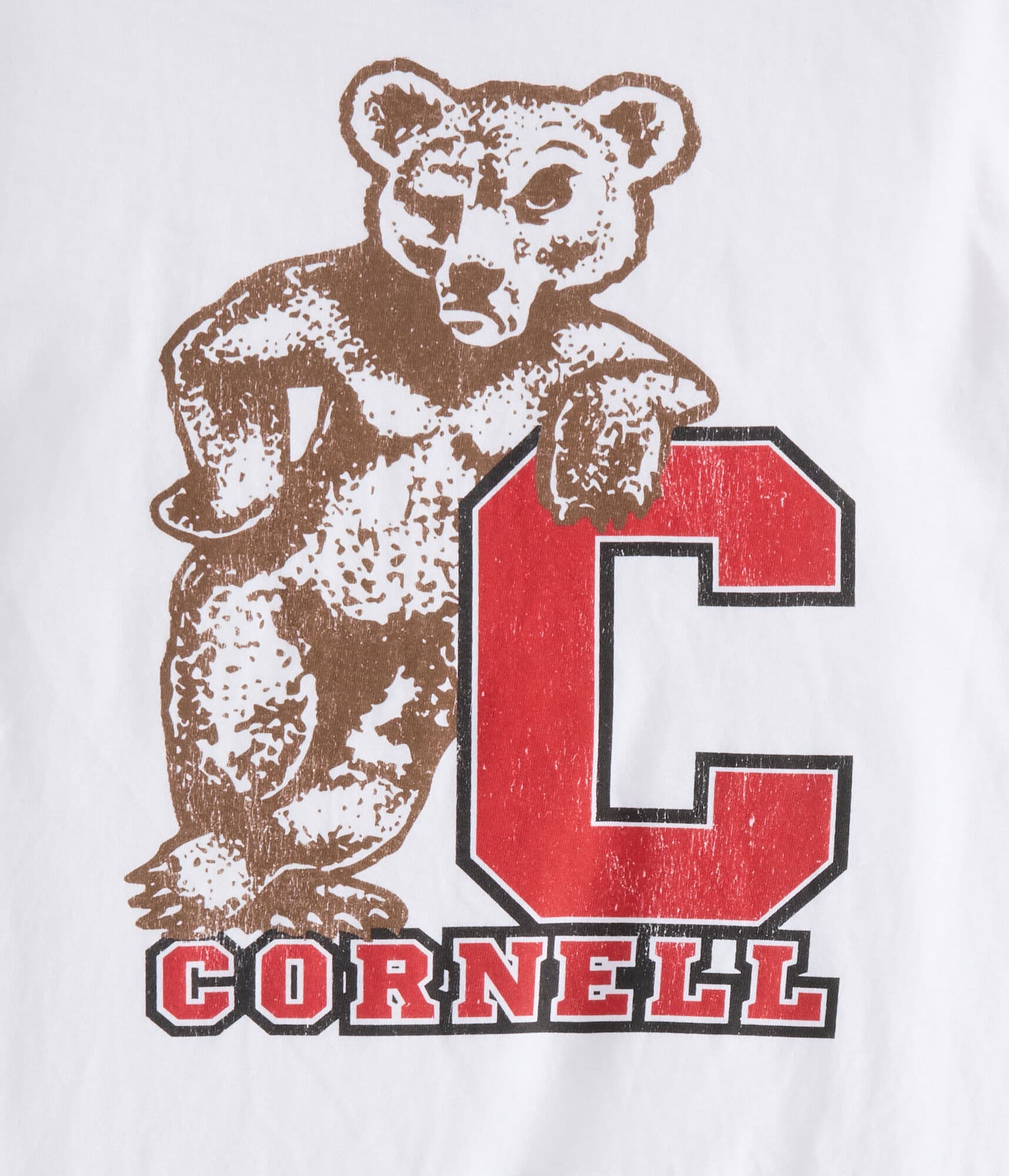 Cornell Big Red Bear Relaxed Graphic Tee
