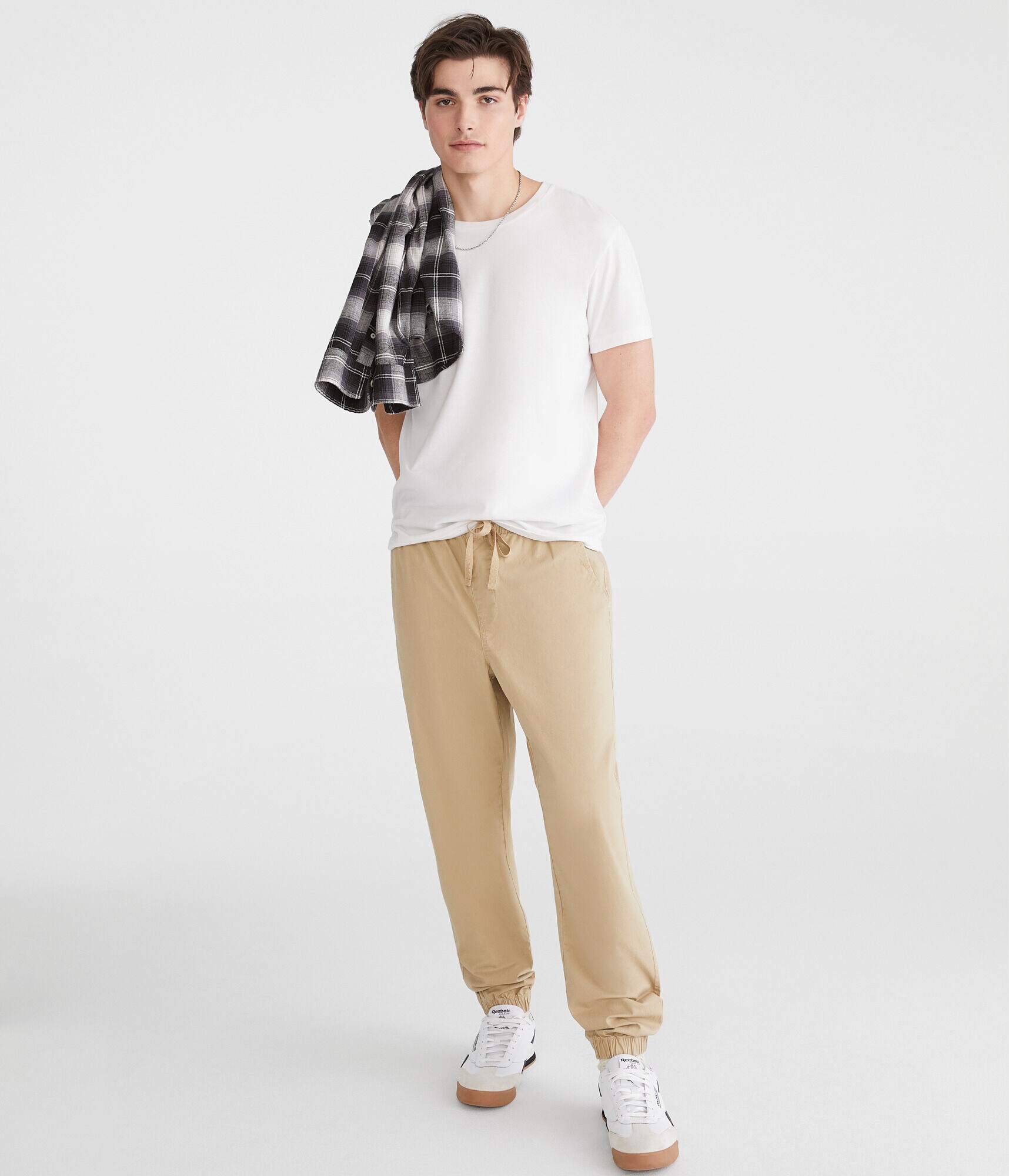 Stretch Twill Joggers