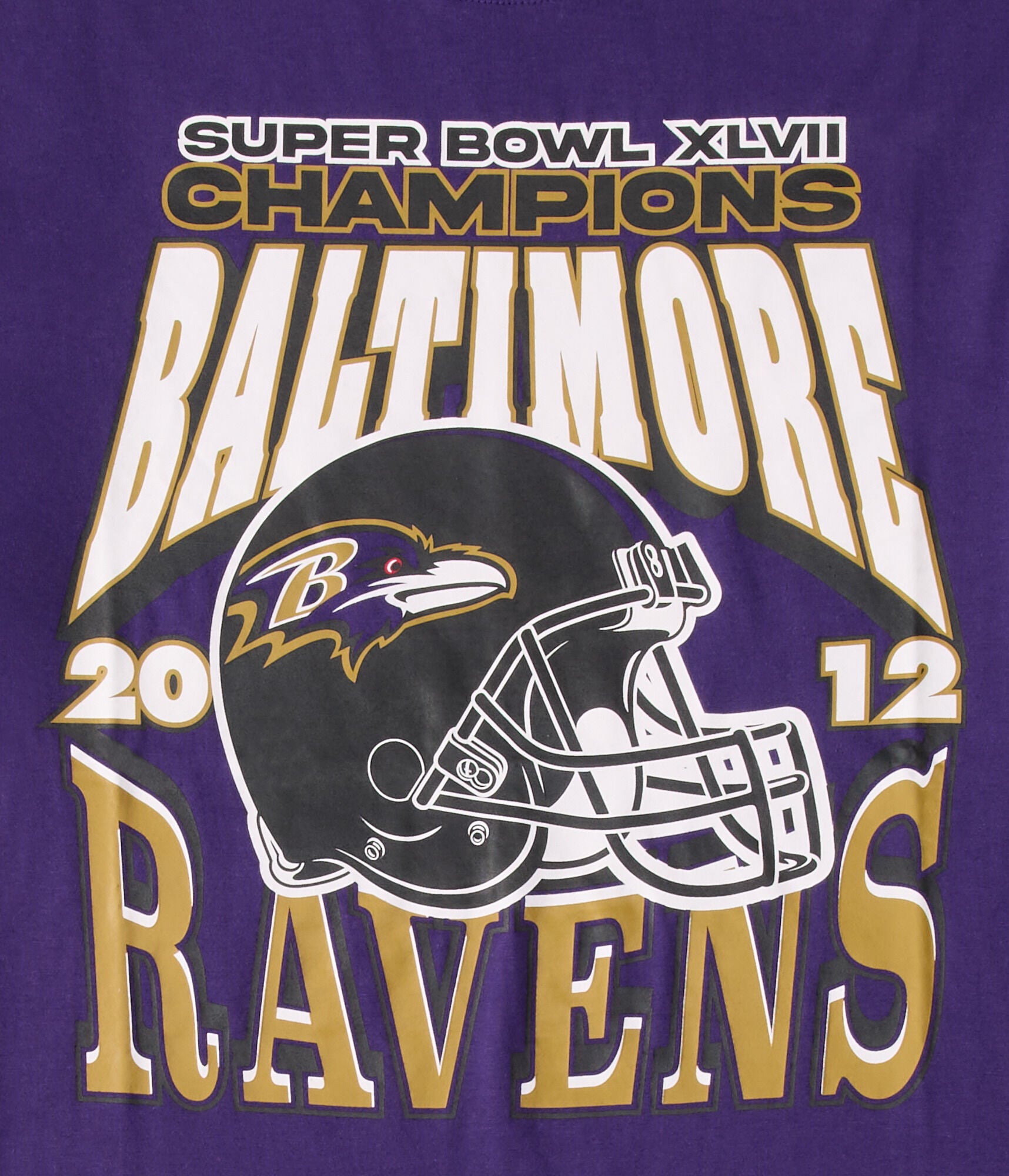 Baltimore Ravens Super Bowl Relaxed Graphic Tee
