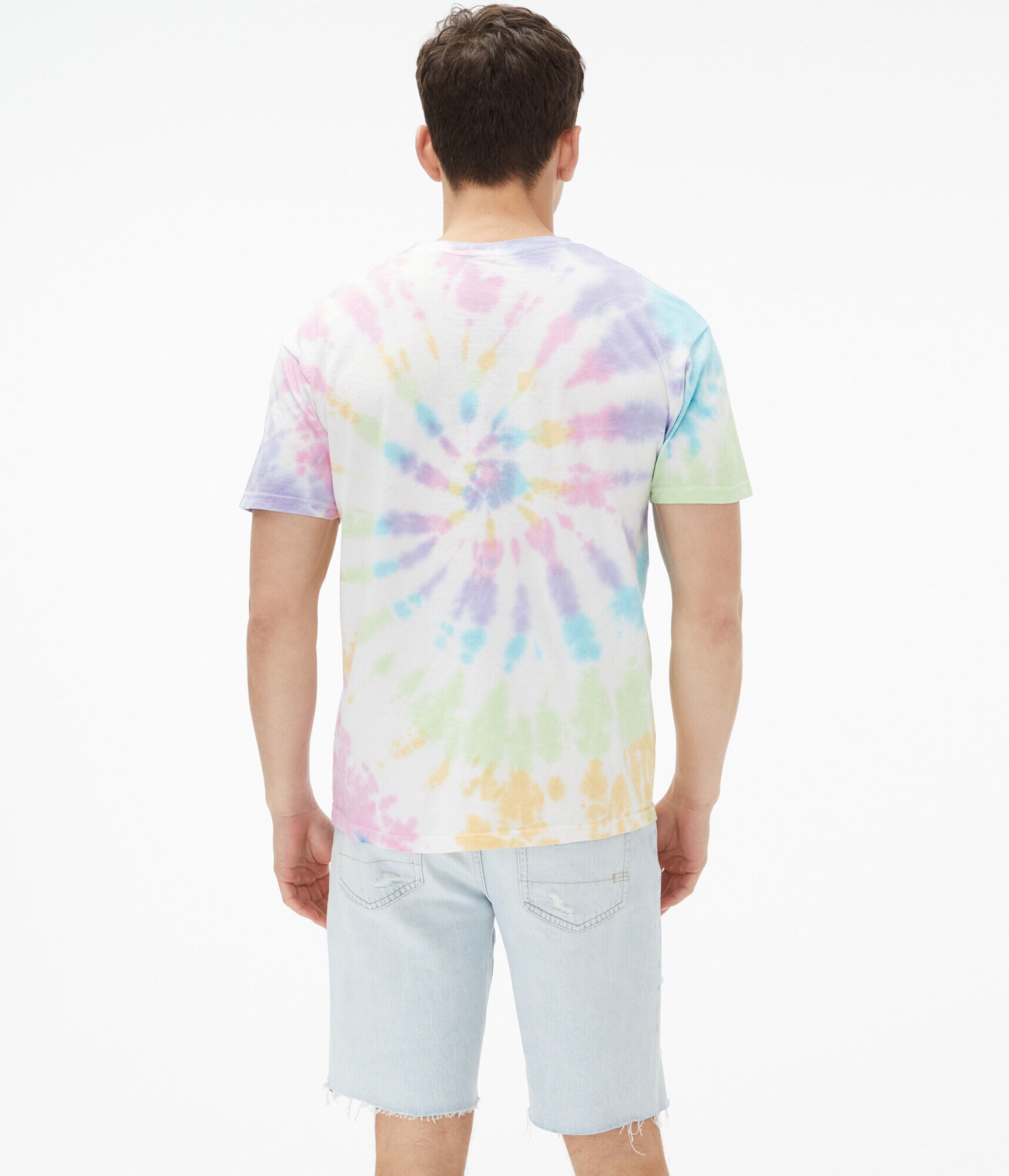 Jimi Hendrix Atlanta Pop Festival Tie-Dye Graphic Tee