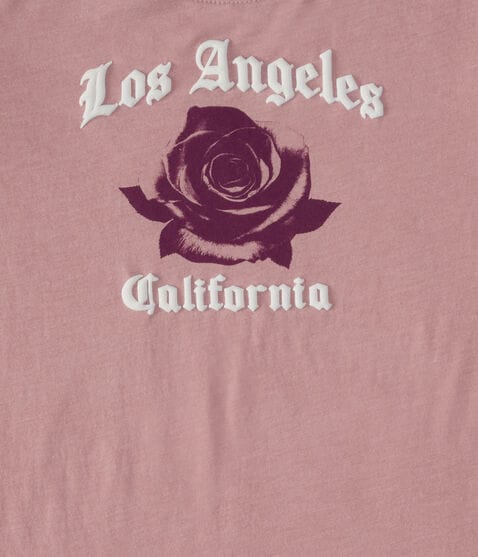 Los Angeles Rose Graphic Tee Los Angeles Rose Graphic Tee