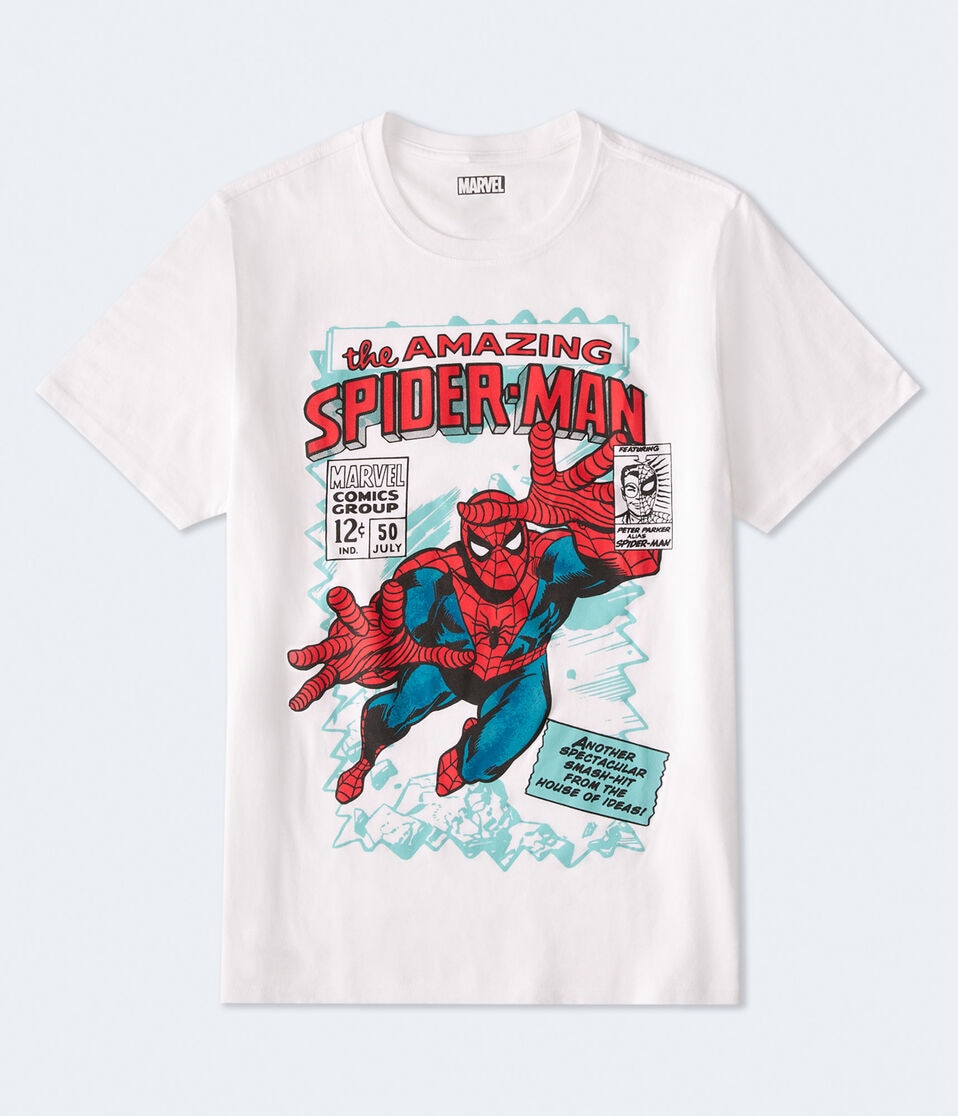 Spider-Man Comic Relaxed Graphic Tee