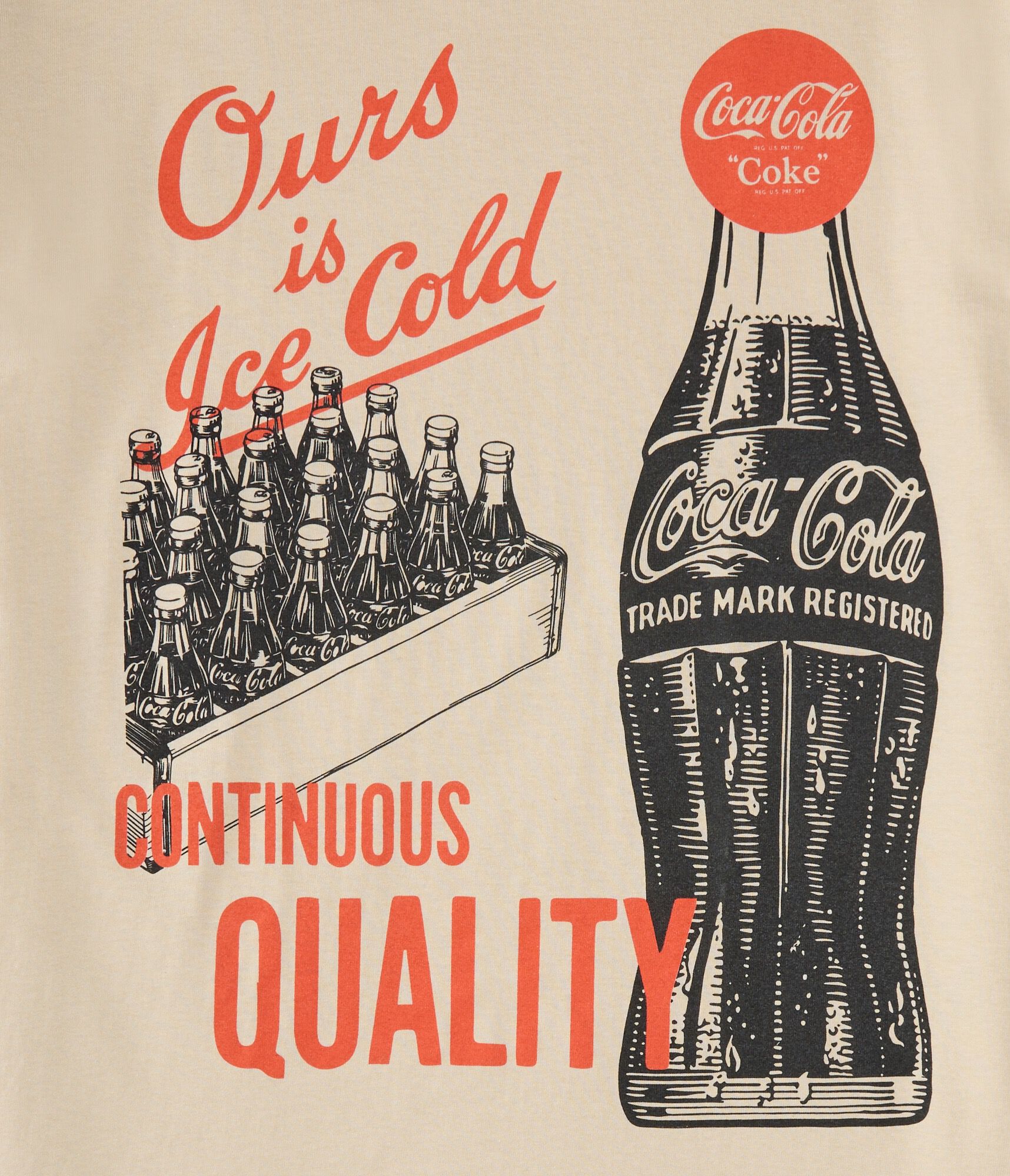 Coca-Cola Trademark Relaxed Graphic Tee