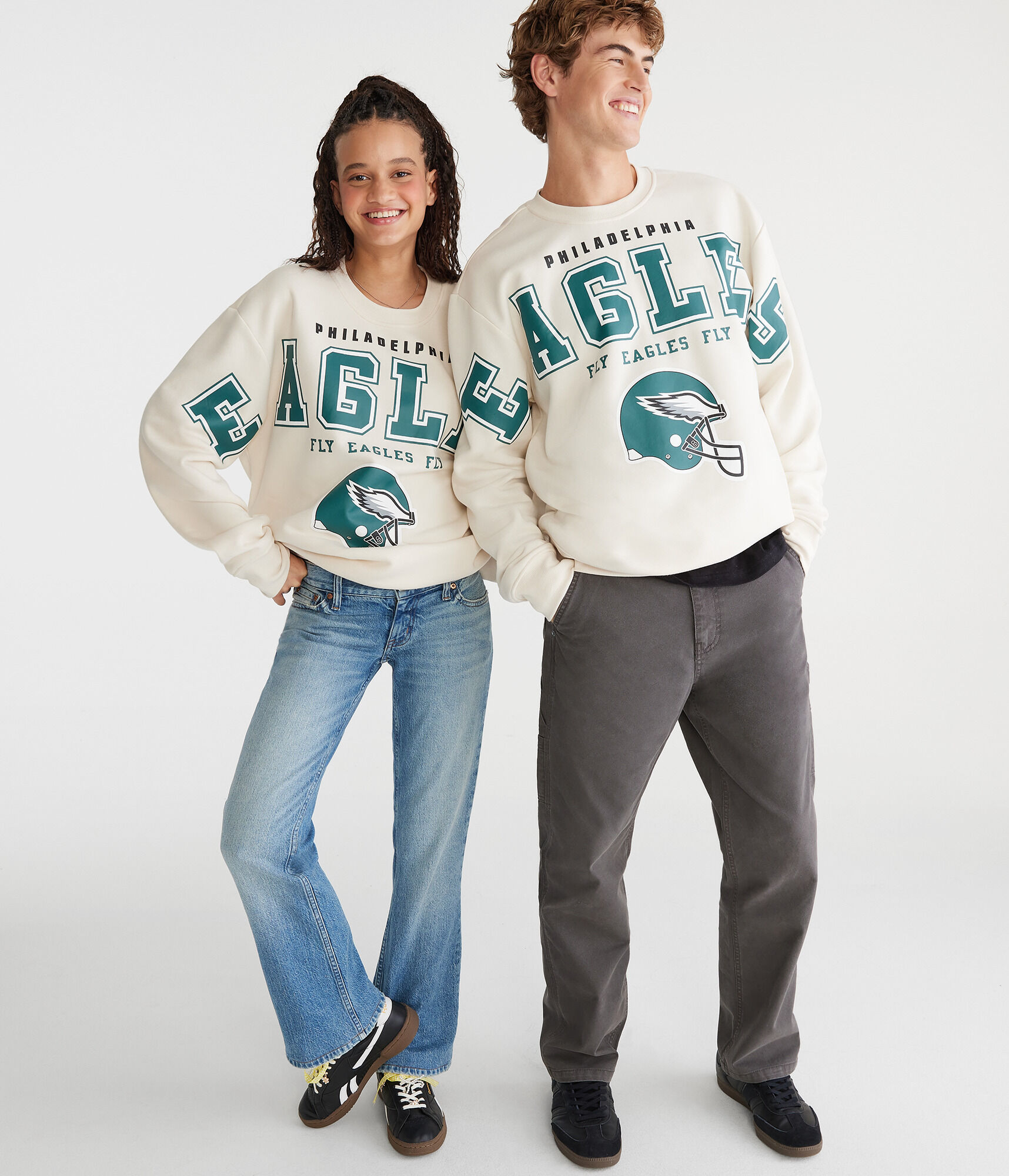 Philadelphia Eagles Crew Sweatshirt