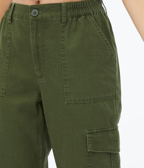 High-Rise Straight Cargo Pants High-Rise Straight Cargo Pants
