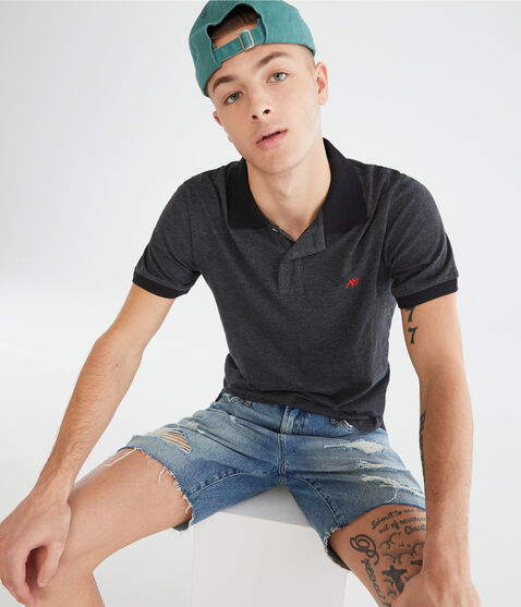A87 Logo Jersey Polo A87 Logo Jersey Polo