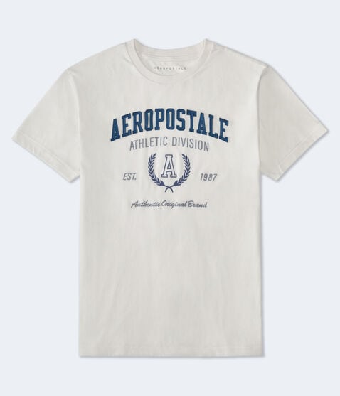 Aeropostale Athletic Division Appliqué Graphic Tee Aeropostale Athletic Division Appliqué Graphic Tee