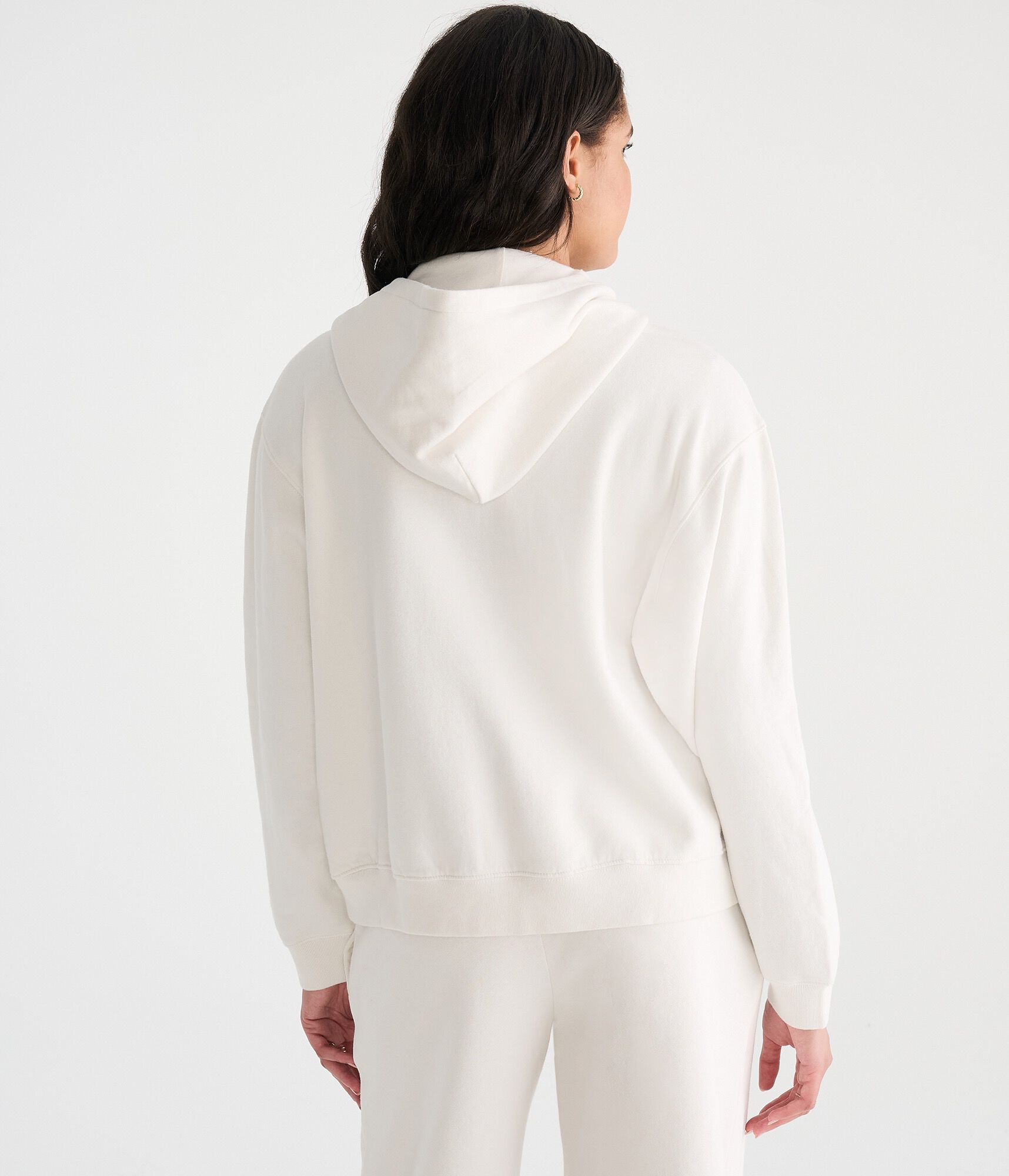D&eacute;j&agrave; For Aero Leopard NY Oversized Full-Zip Hoodie