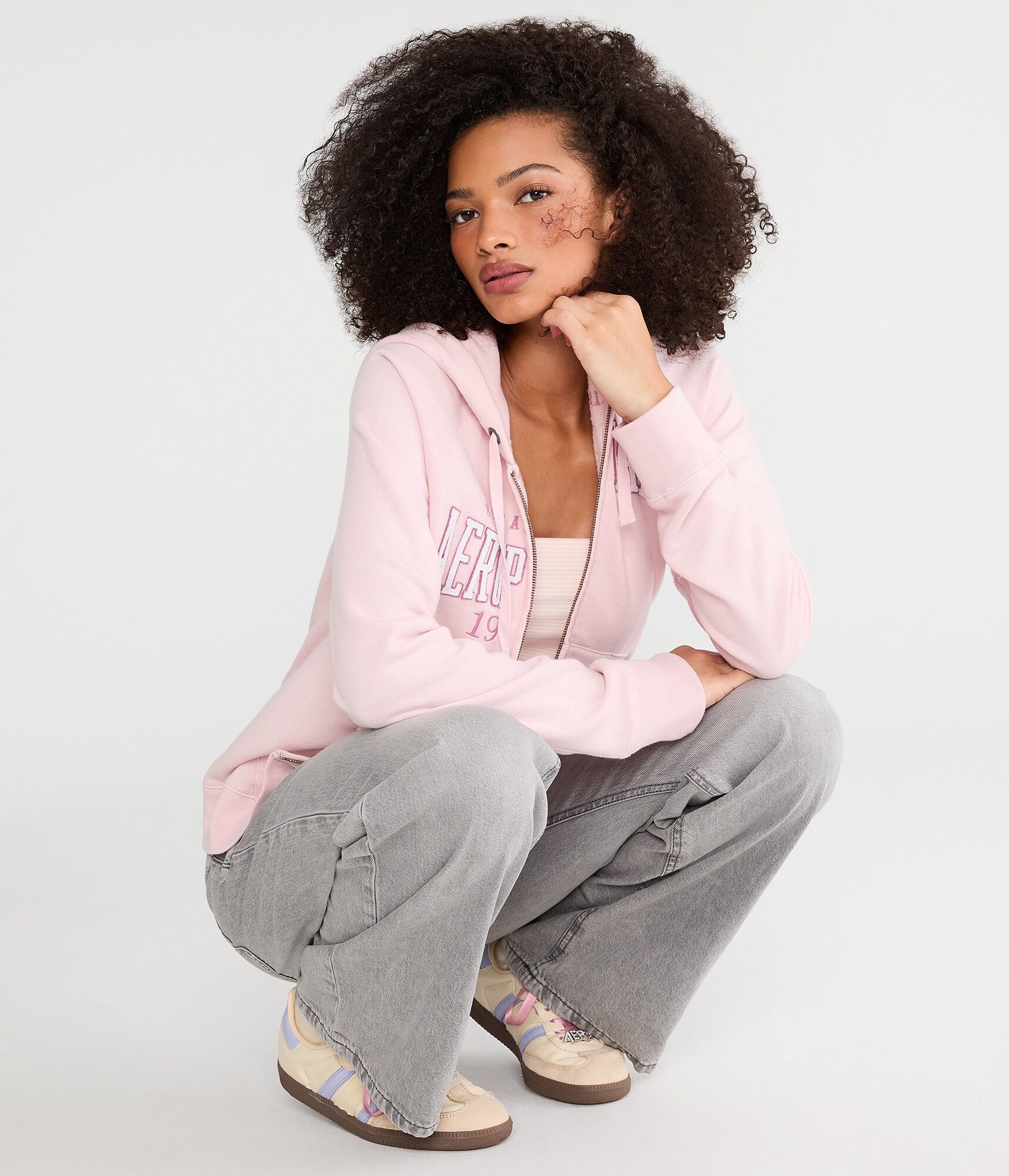 Aeropostale 1987 Full-Zip Hoodie