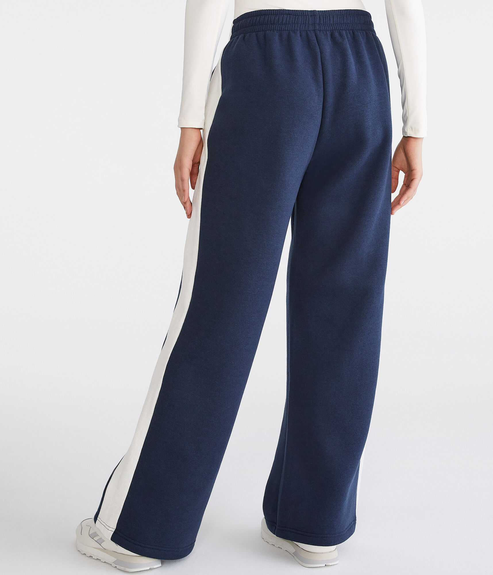 High-Rise Straight Leg Sweatpants
