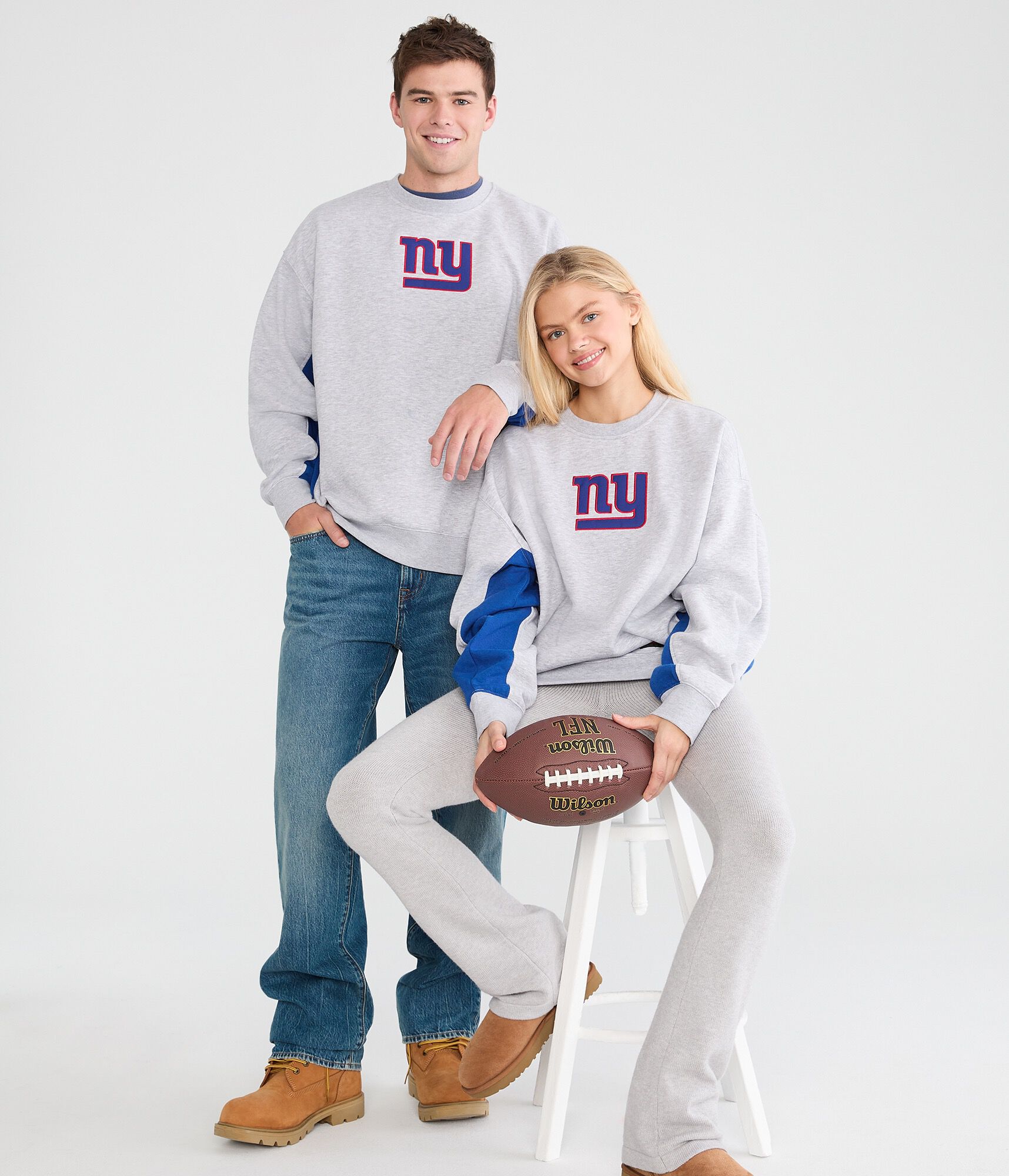 New York Giants Logo Crew Sweatshirt