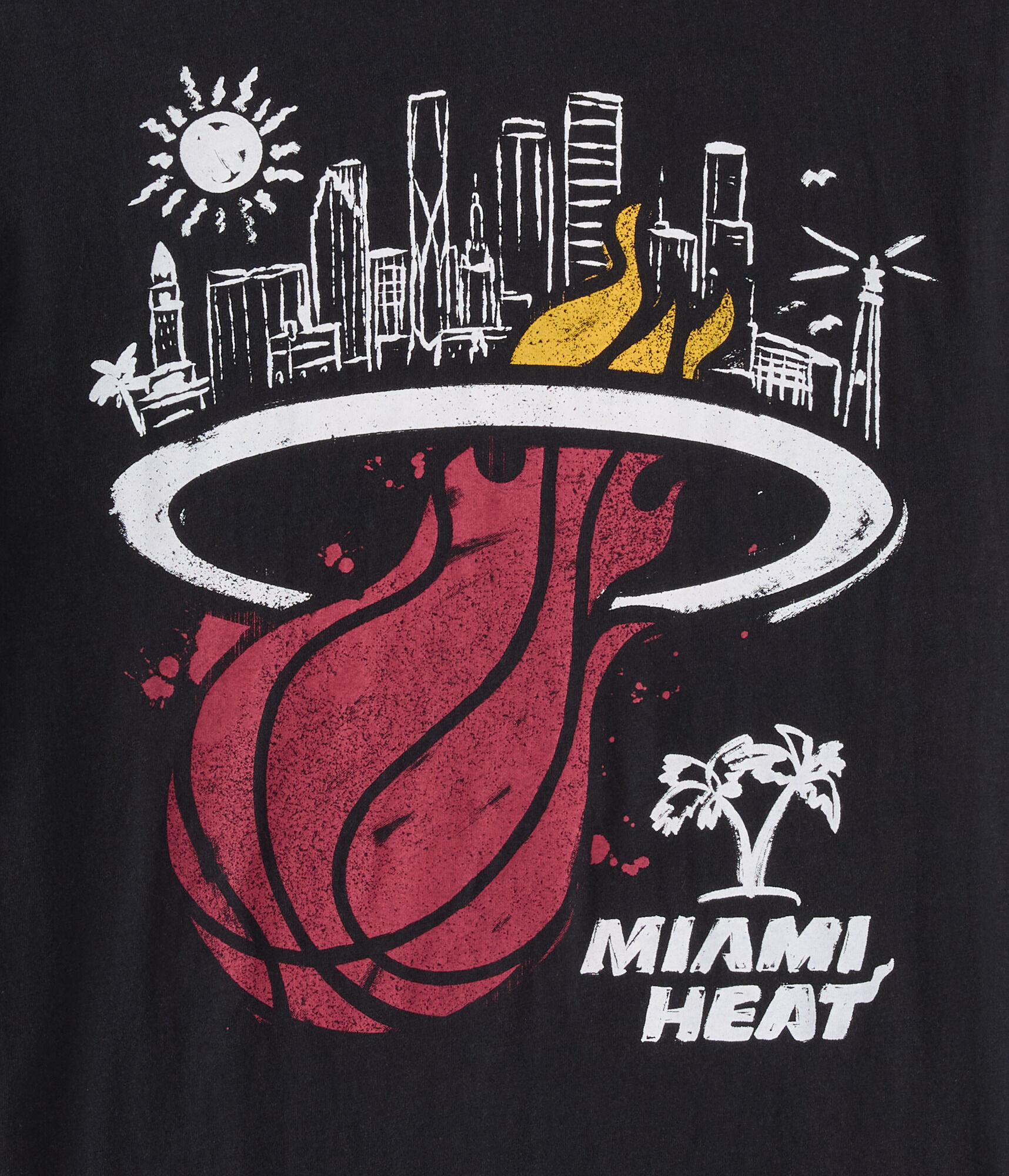 Miami Heat Relaxed Graphic Tee