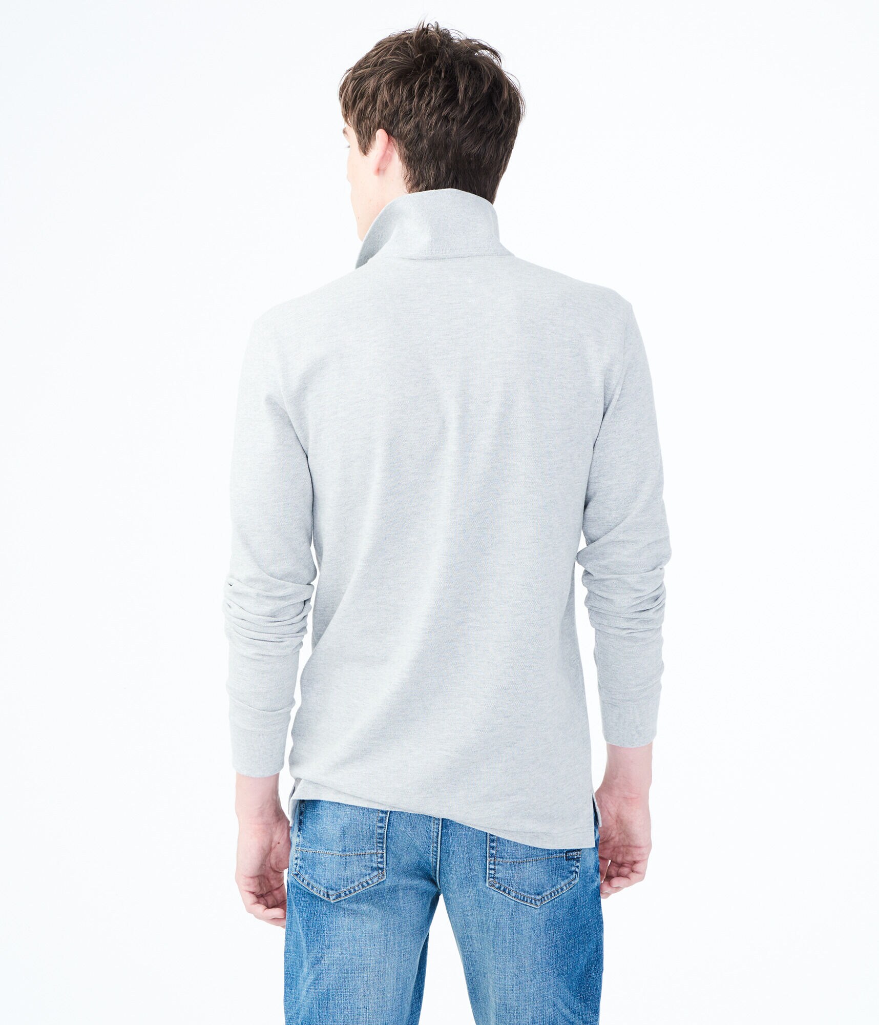 Long Sleeve Uniform Piqu&eacute; Polo