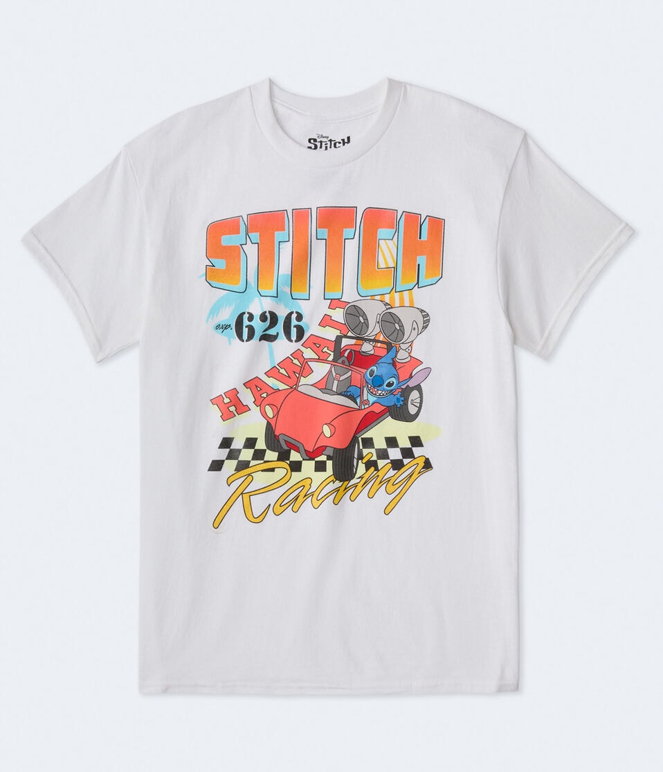 Stitch Racing Oversized Graphic Tee