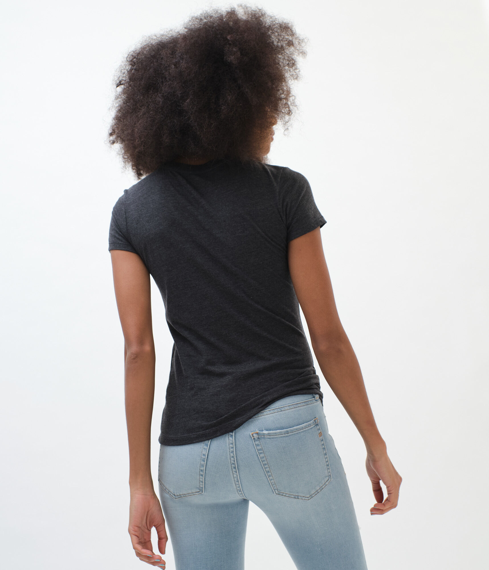 Aero NYC Circle Foil Graphic Tee***