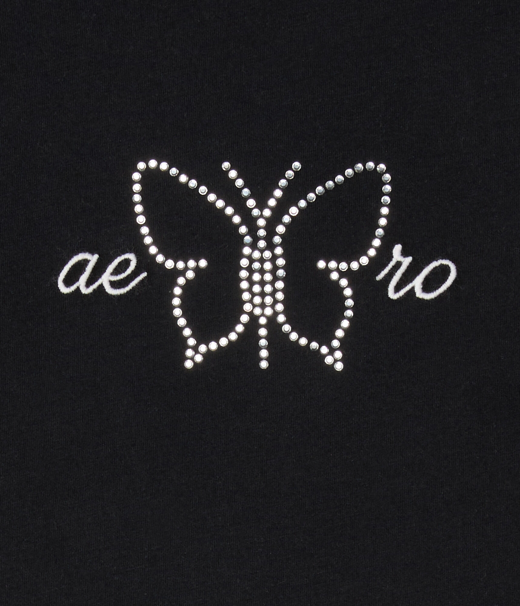 Aero Rhinestone Butterfly Graphic Tee