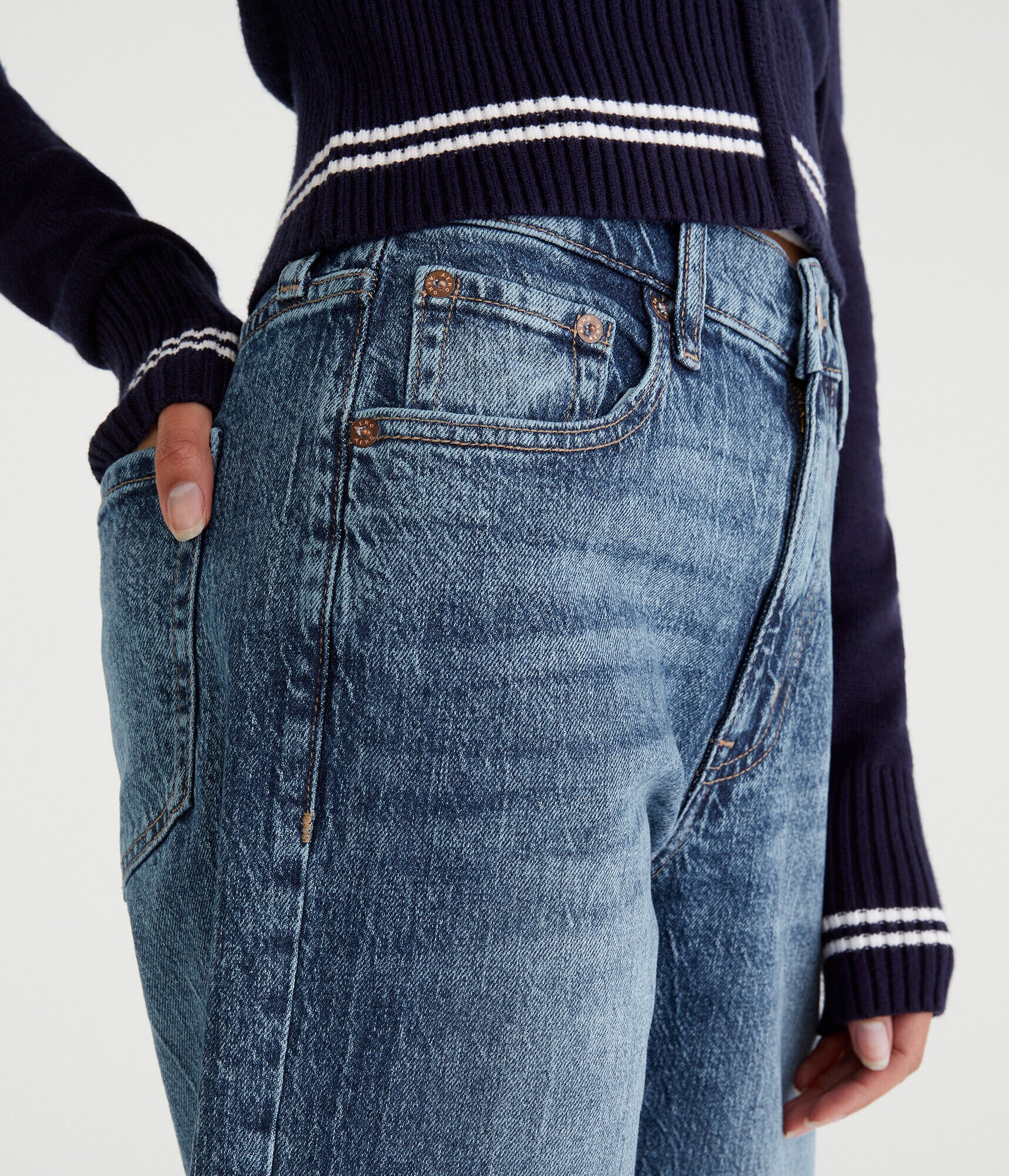 High-Rise Baggy Jean
