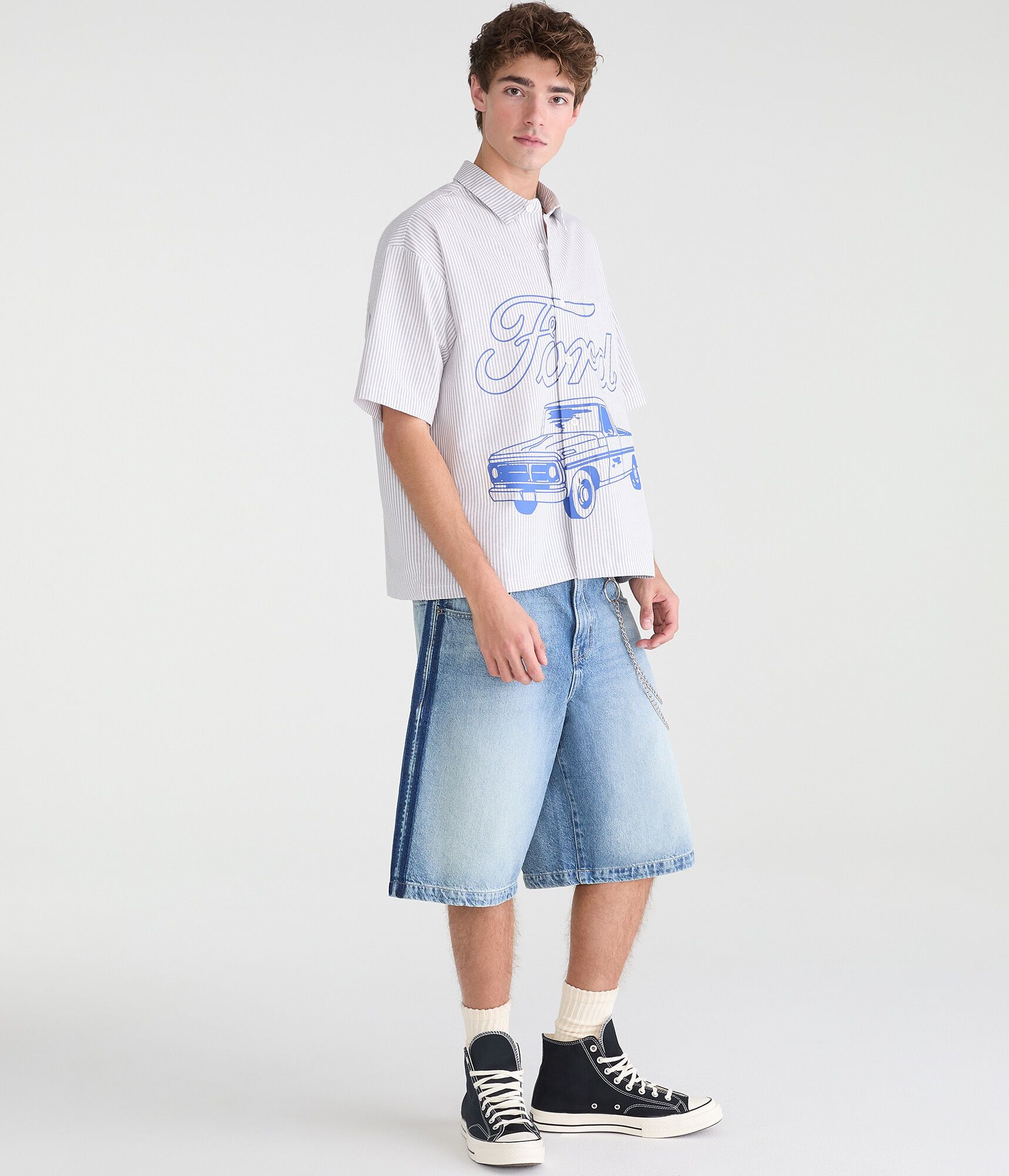 Super Baggy Denim Shorts 12.5"