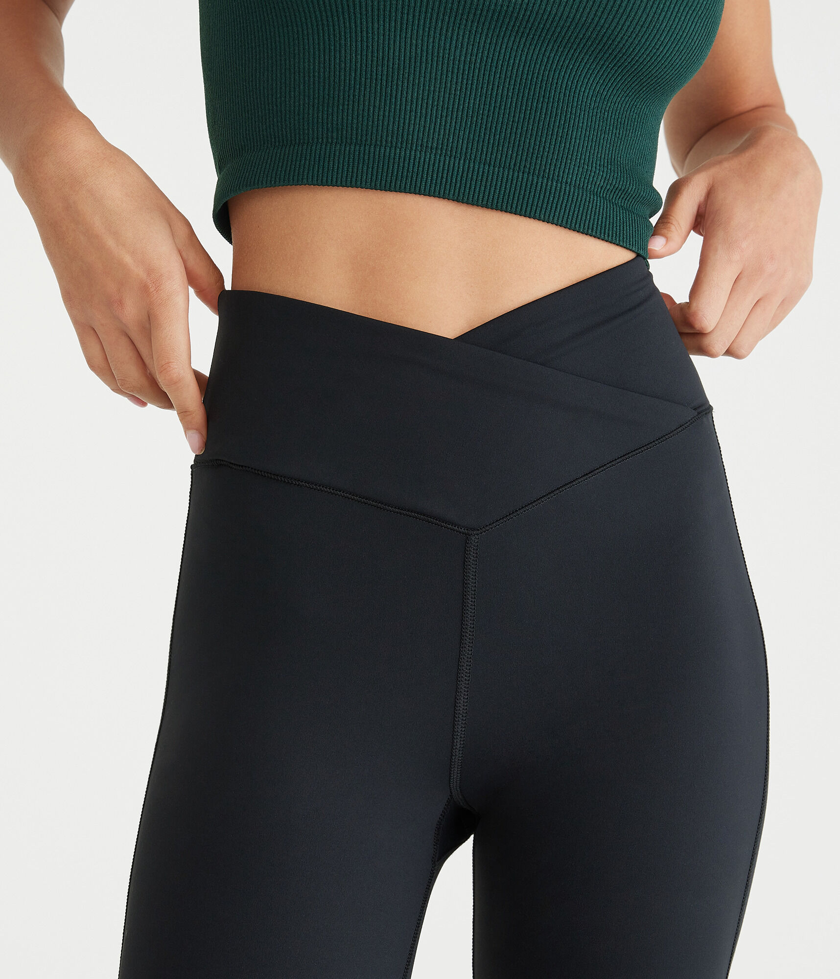Air Soft High-Waisted Crossover Bootcut Leggings