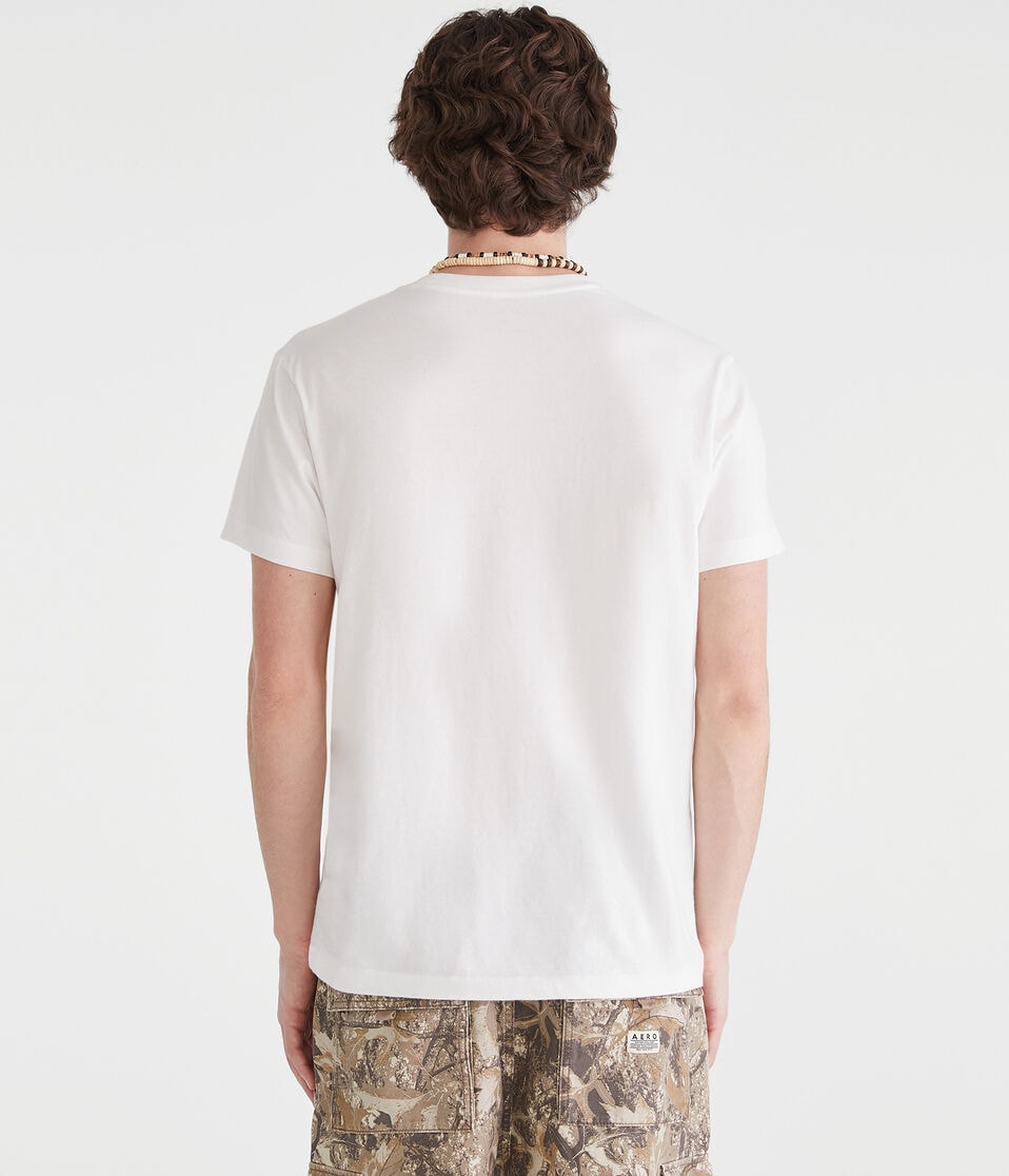 Aeropostale California Bear Appliqué Graphic Tee