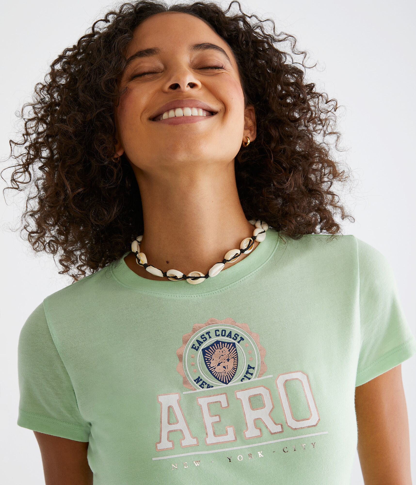 Aero Logo Crest Foil Graphic Tee