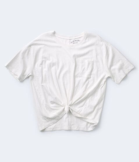 Solid Pocket Boyfriend Tee