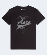 Aero Script Logo Graphic Tee