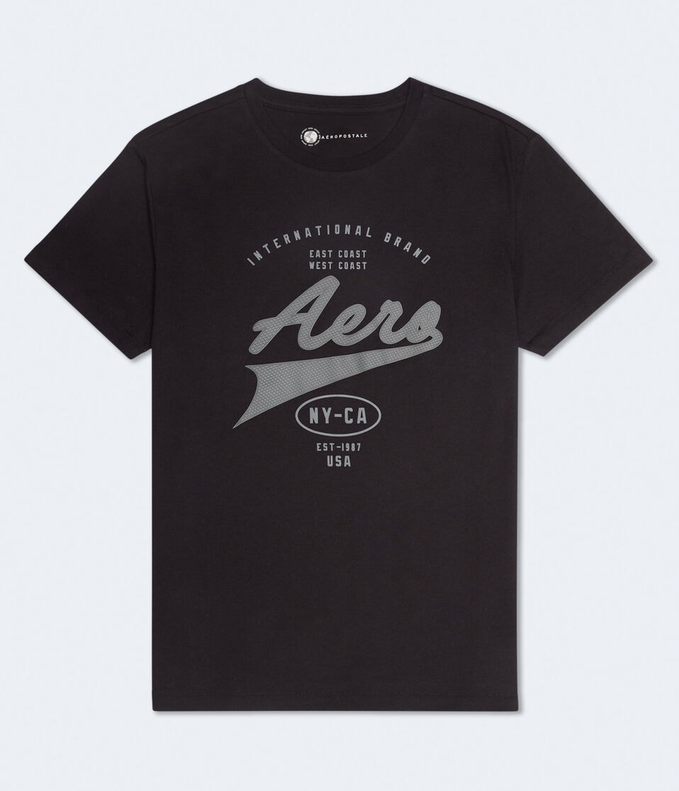 Aero Script Logo Graphic Tee