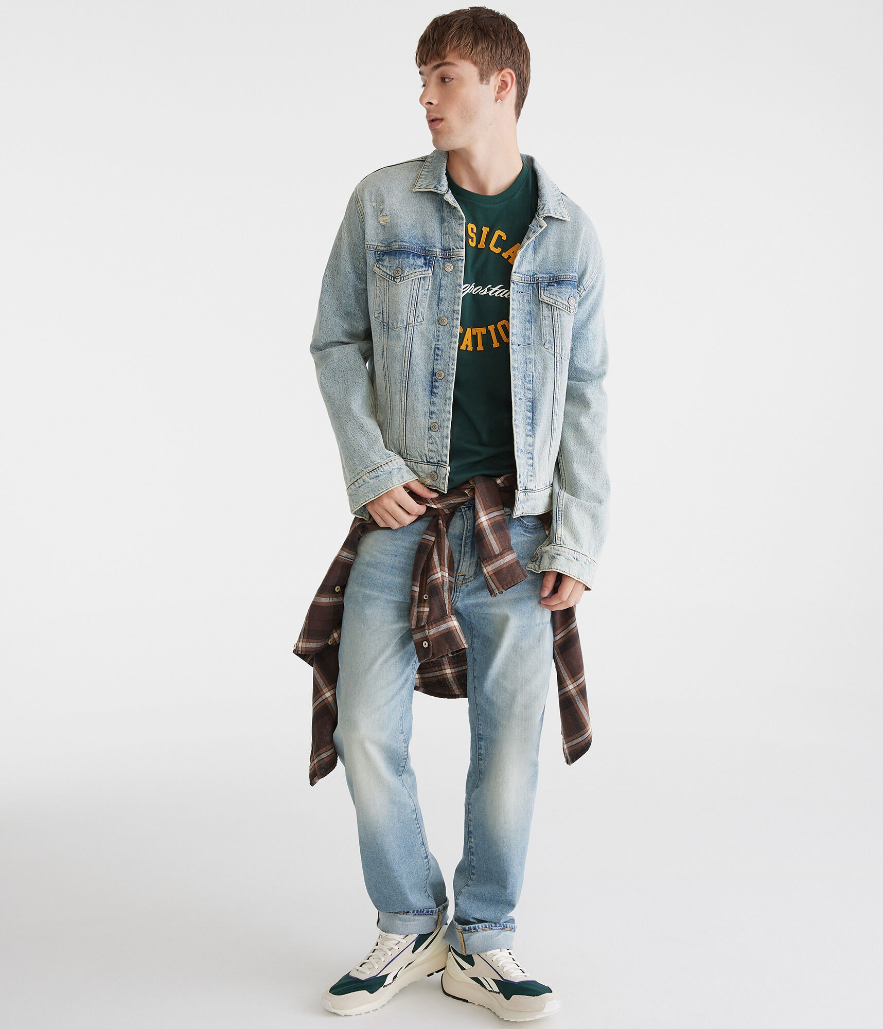 Aeropostale Physical Education Appliqué Graphic Tee