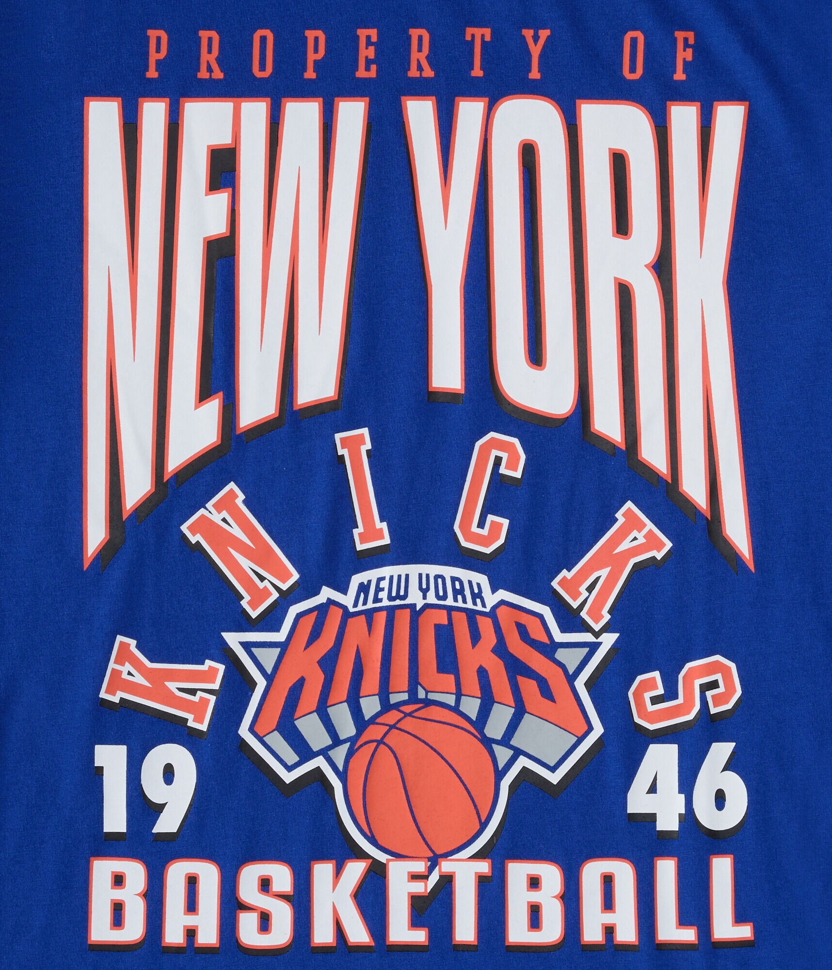 Property Of New York Knicks Relaxed Graphic Tee