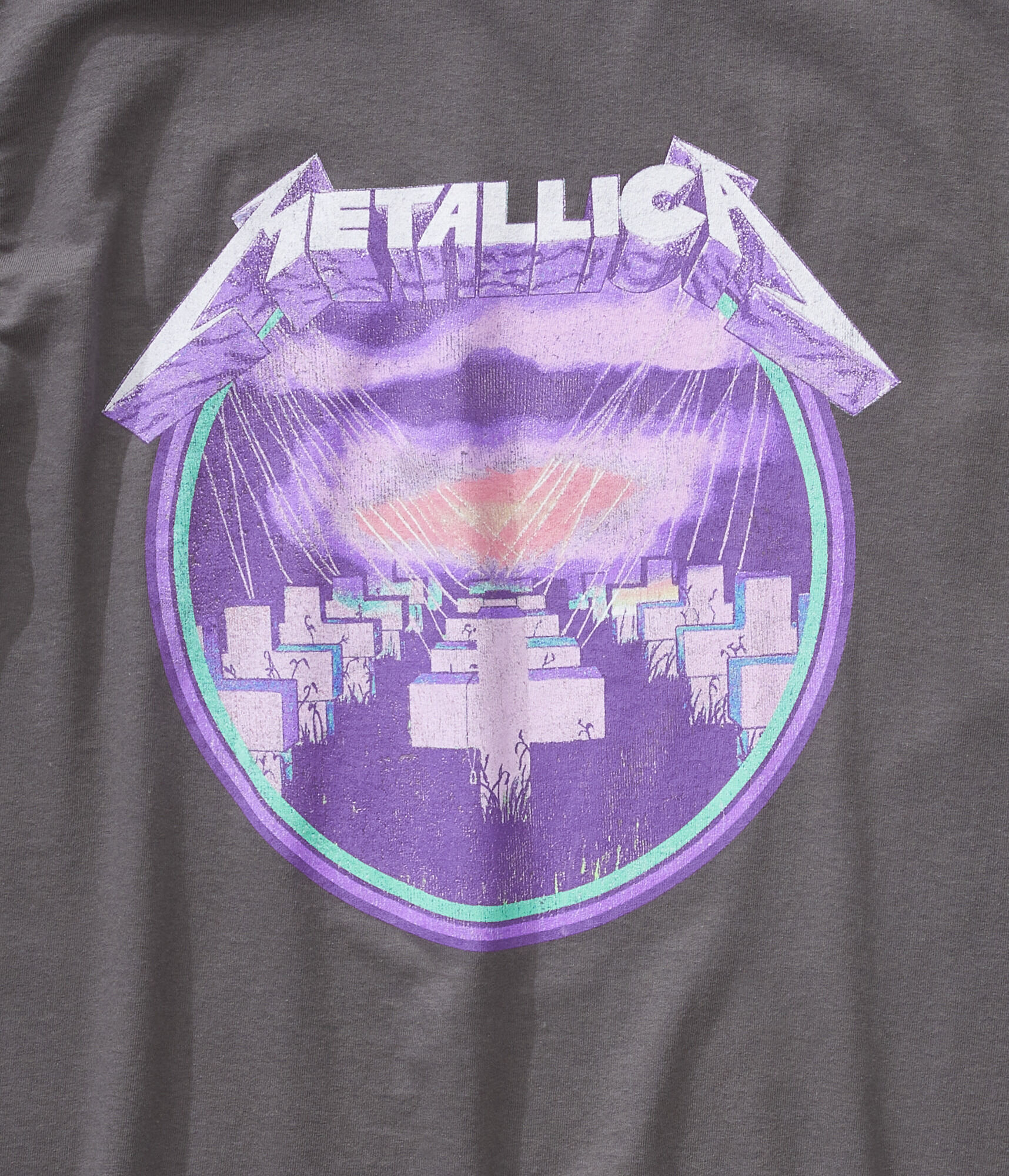 Metallica Graveyard Relaxed Graphic Tee