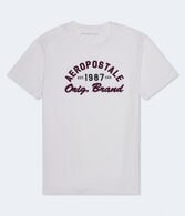 Aeropostale 1987 Appliqué Graphic Tee