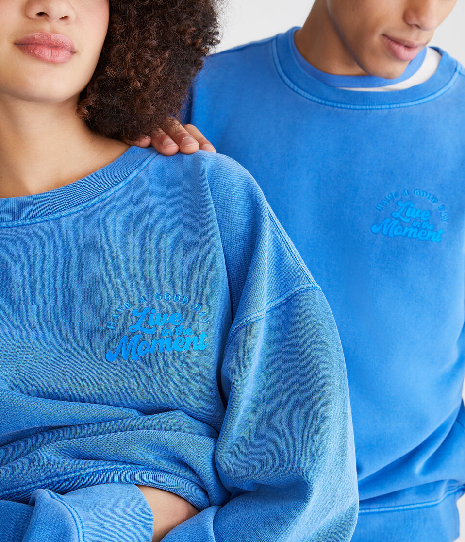 Live In The Moment Essentials Crew Sweatshirt