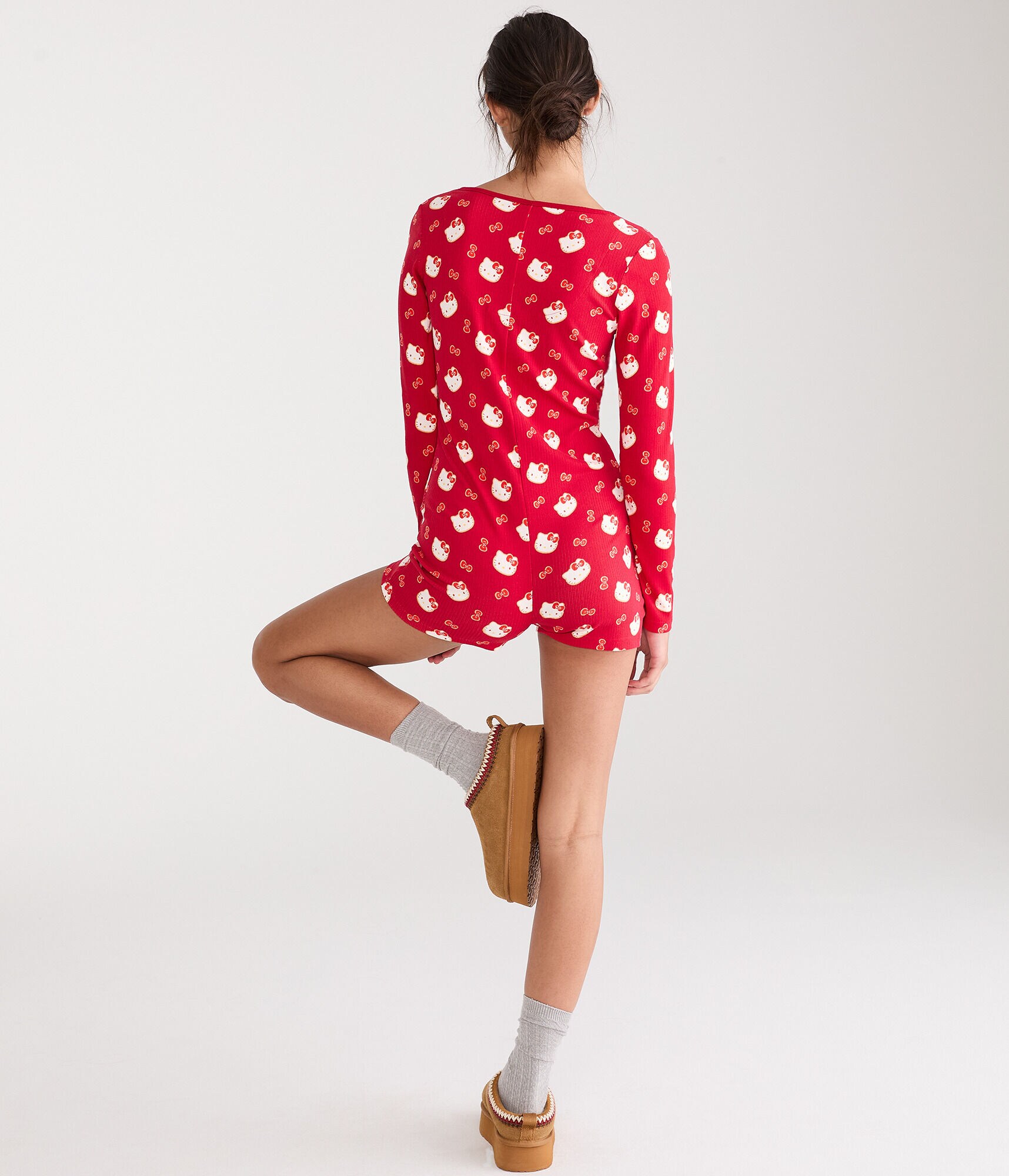 Hello Kitty | Aero Long Sleeve Bows Sleep Romper