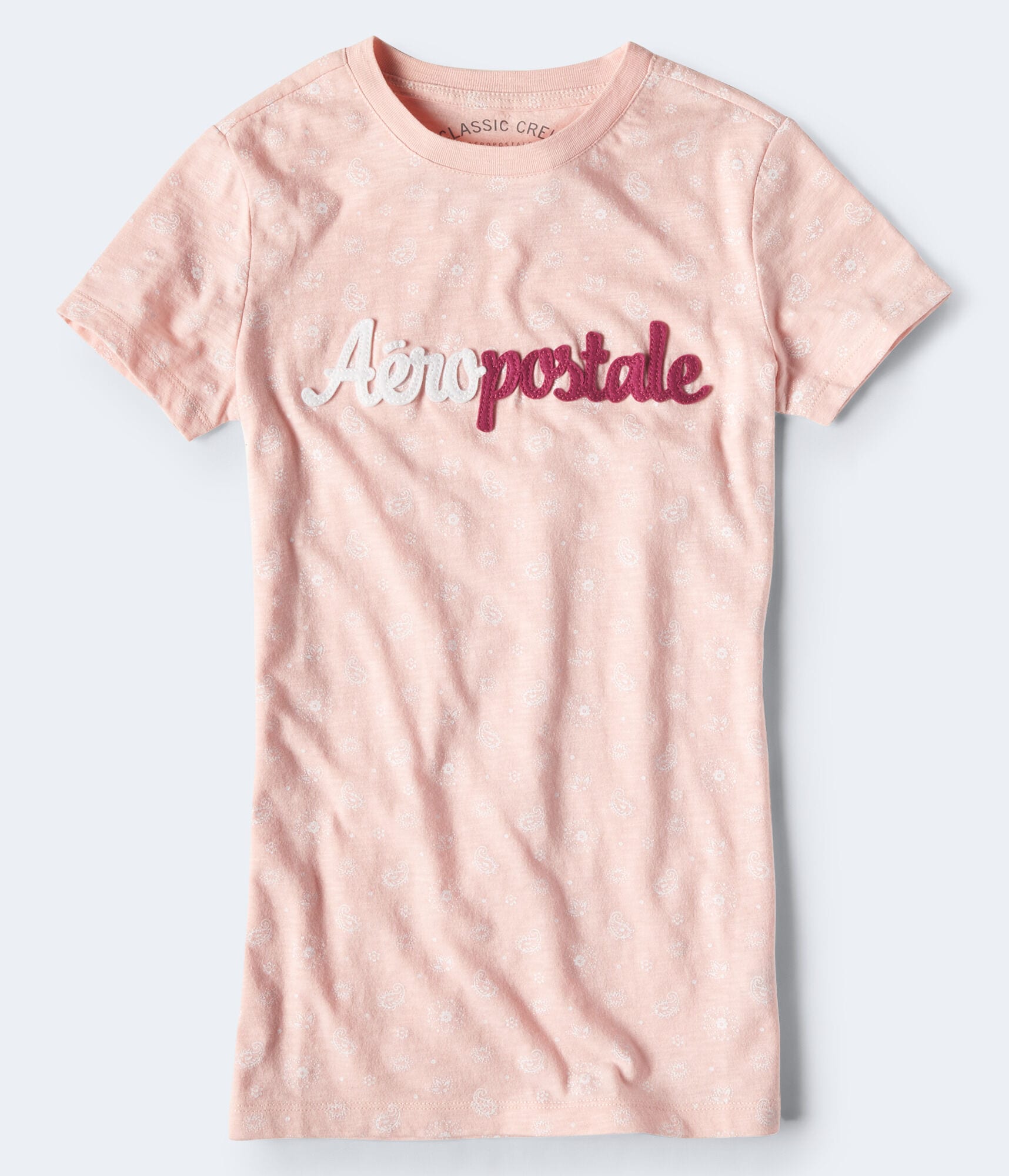 Aeropostale Paisley Graphic Tee