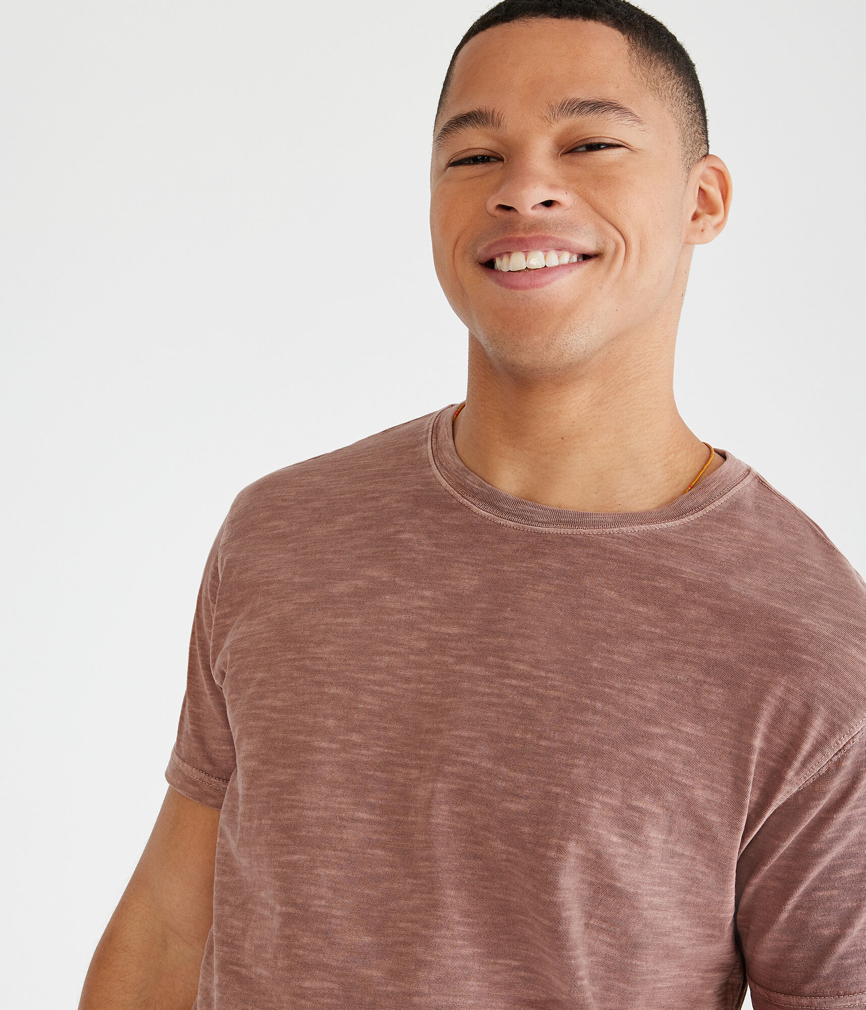 Slub Washed Crew Tee