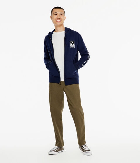 Aeropostale NYC Heritage Full-Zip Hoodie Aeropostale NYC Heritage Full-Zip Hoodie