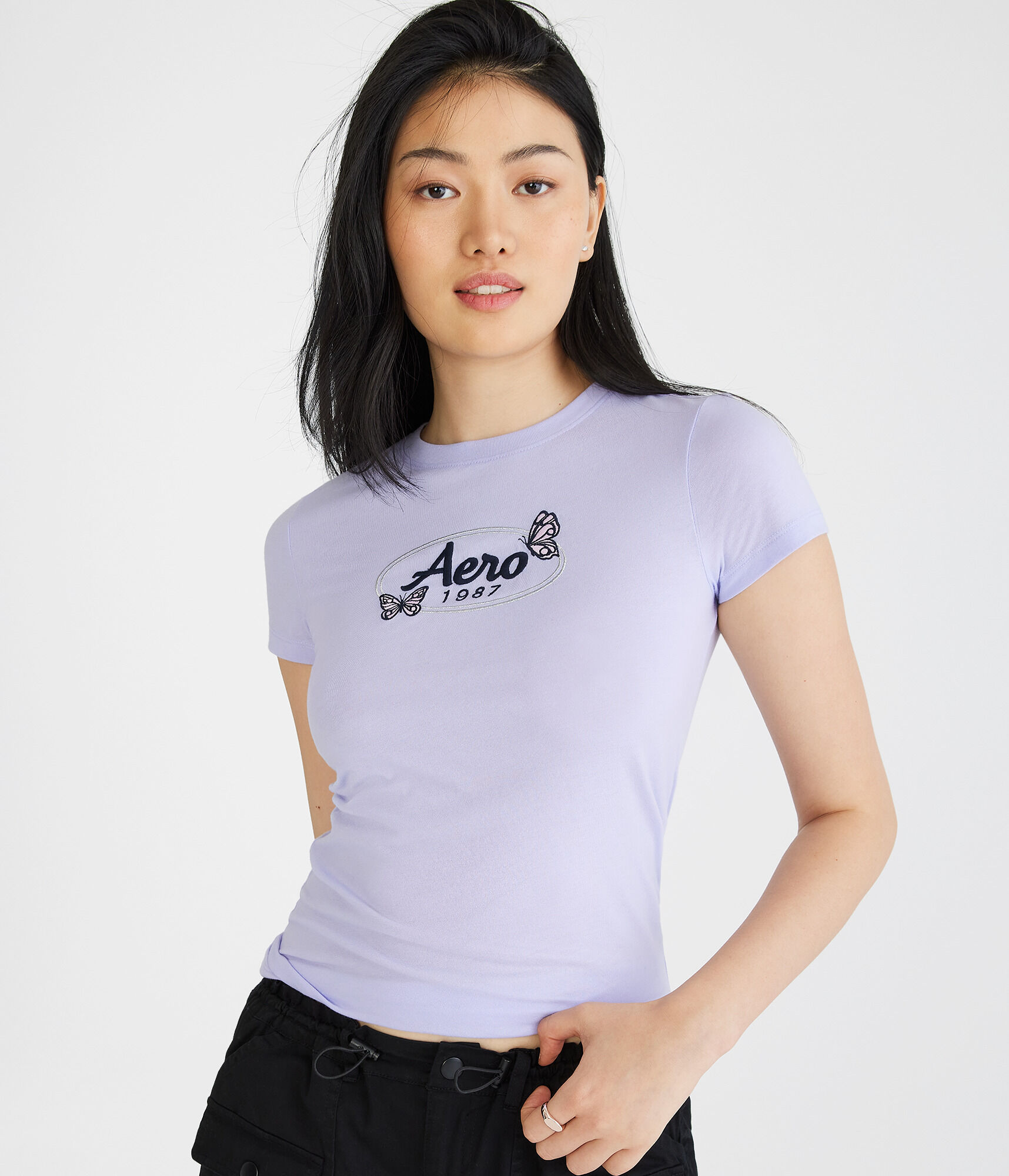 Aero Butterfly Oval Graphic Tee