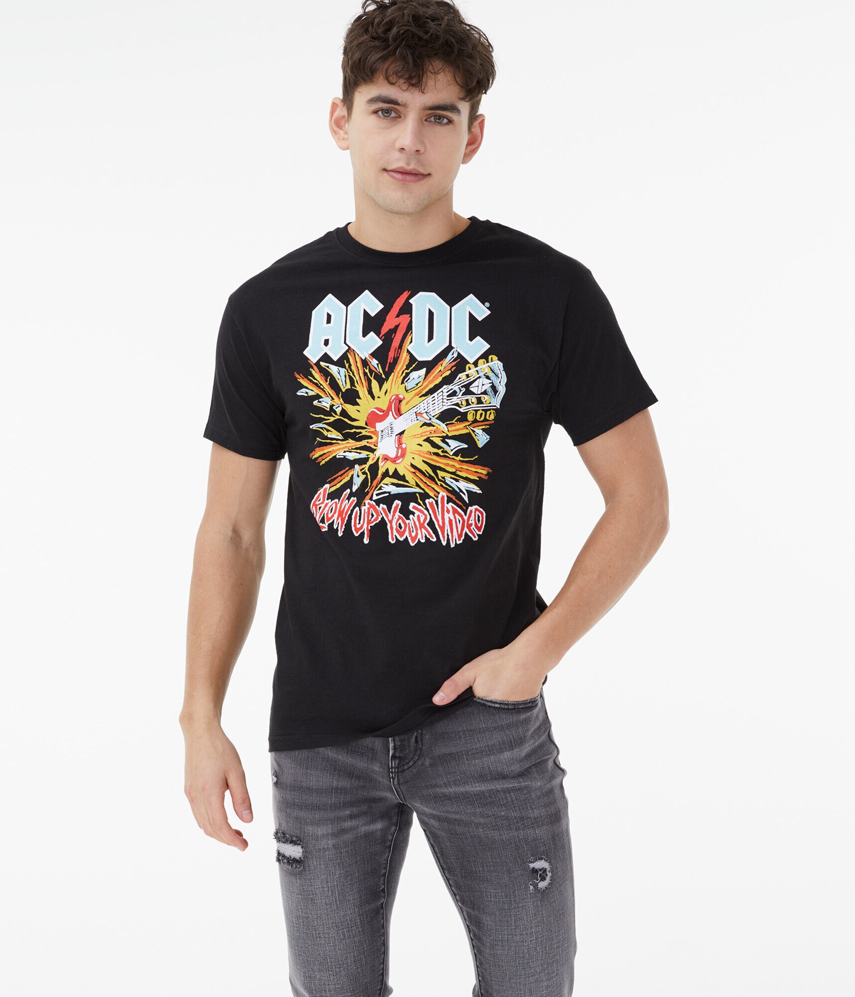 acdc graphic tee