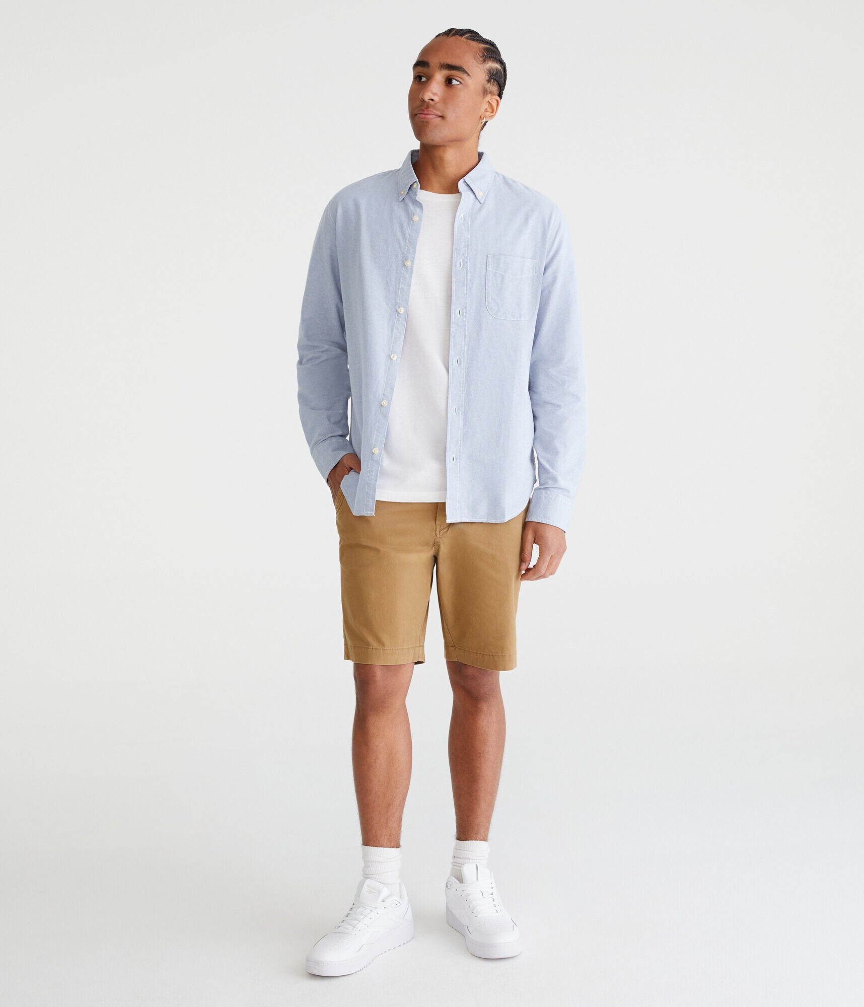 Long Sleeve Oxford Shirt