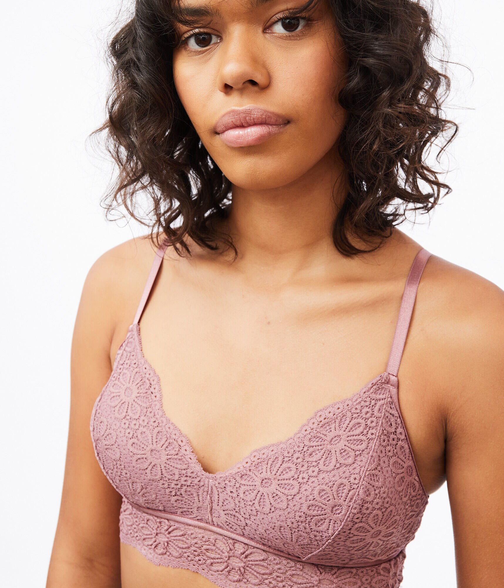 Lace Triangle Bralette