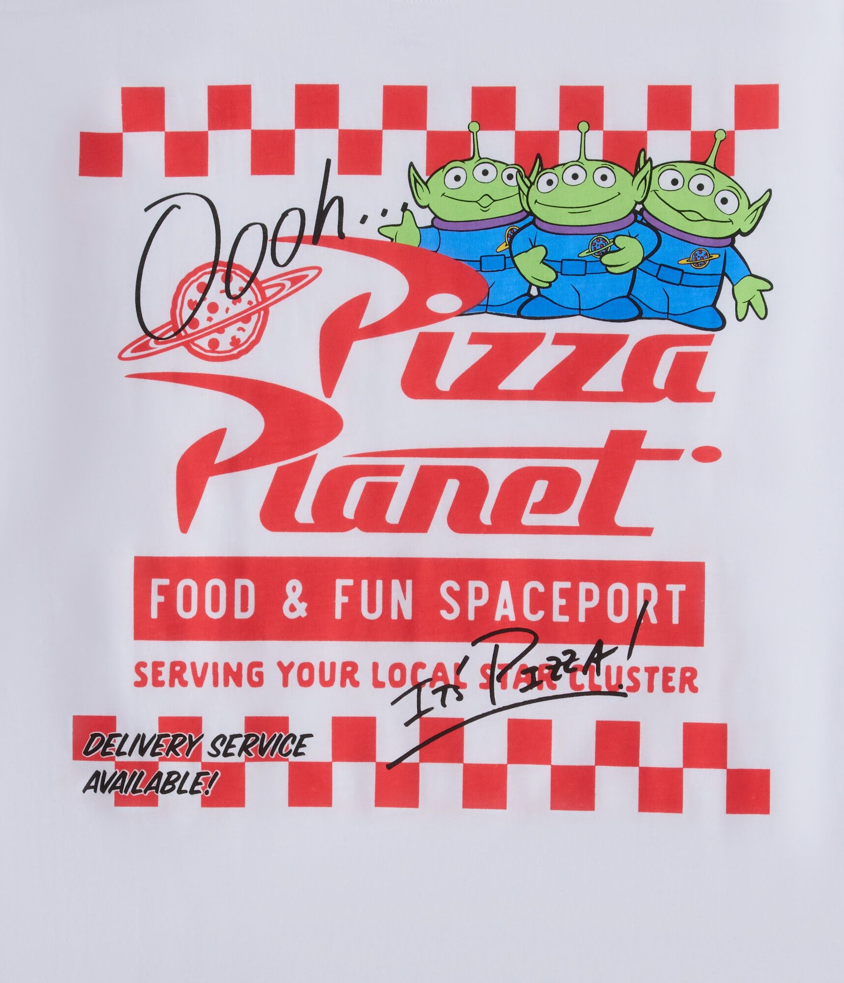 Toy Story Pizza Planet Relaxed Graphic Tee