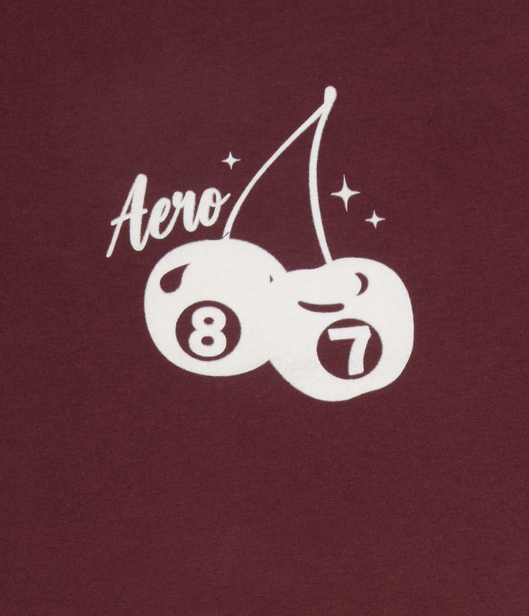 Aero 87 Cherries Flocked Graphic Tee