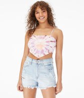 Seriously Soft Tie-Dye Cropped Handkerchief Cami