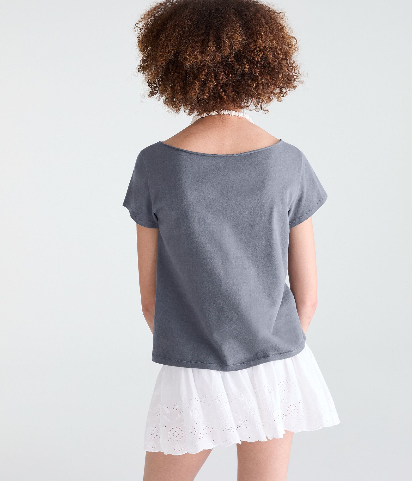 Seriously Soft Off-The-Shoulder Vintage Fit Tee