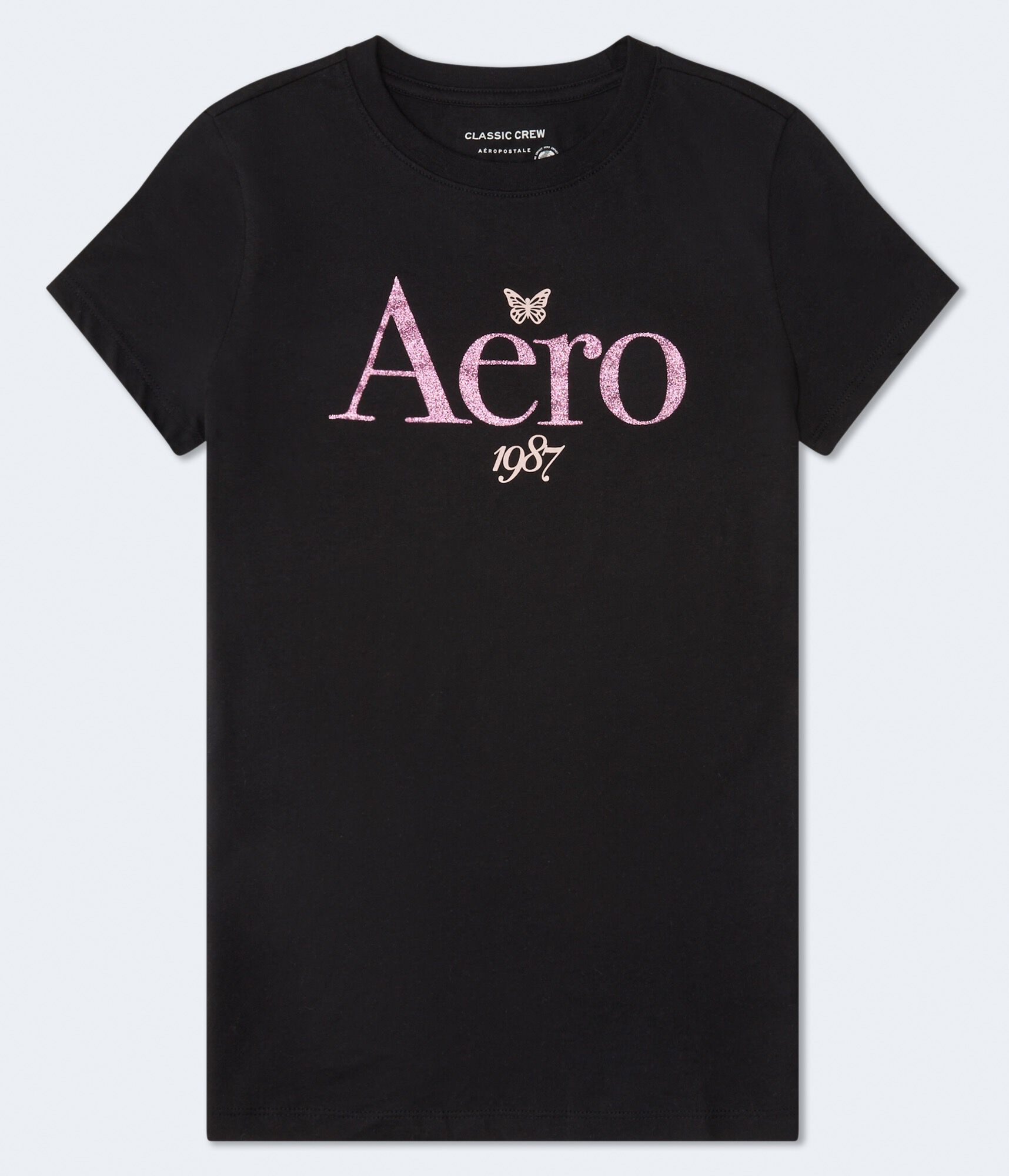 Aero 1987 Glitter Graphic Tee