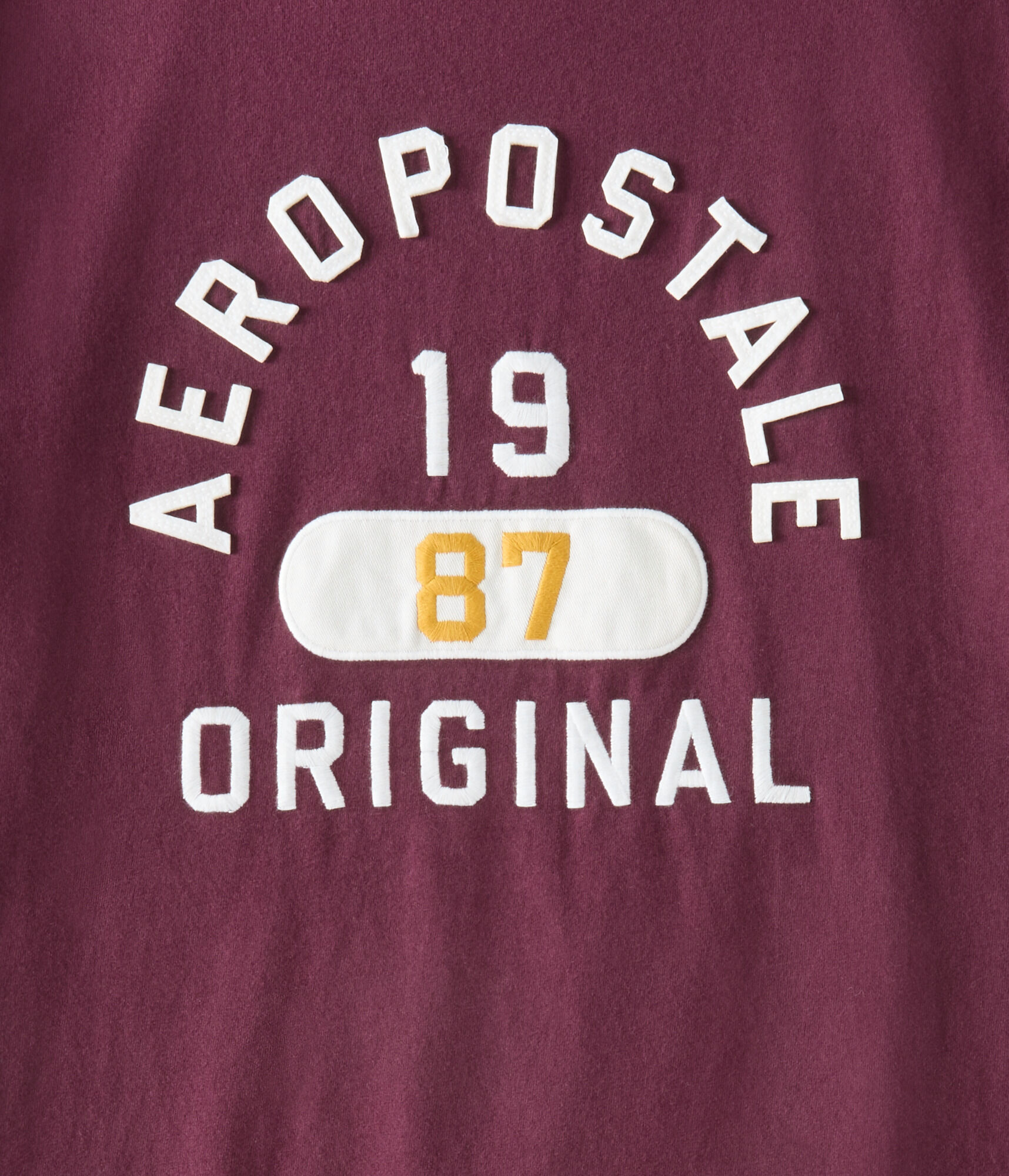Aeropostale Original Arch Appliqu&eacute; Graphic Tee