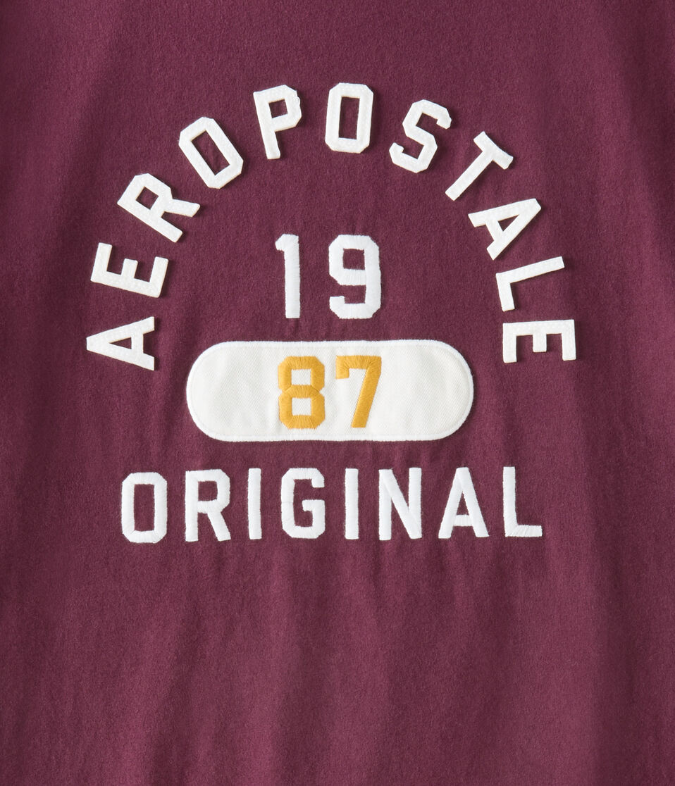 Aeropostale Original Arch Appliqué Graphic Tee