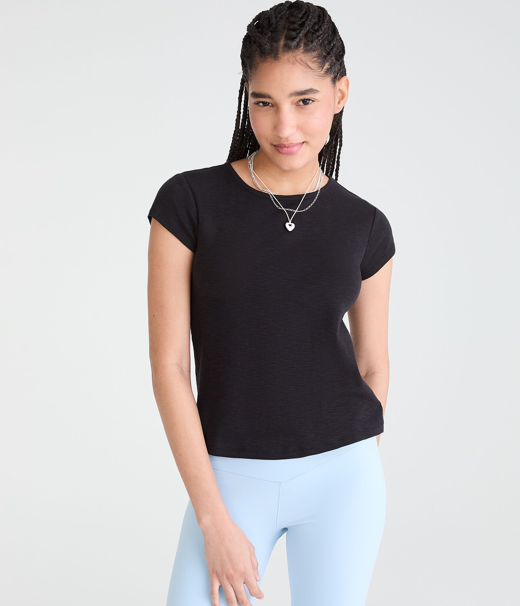 Seriously Soft Slub Jersey Crew Tee